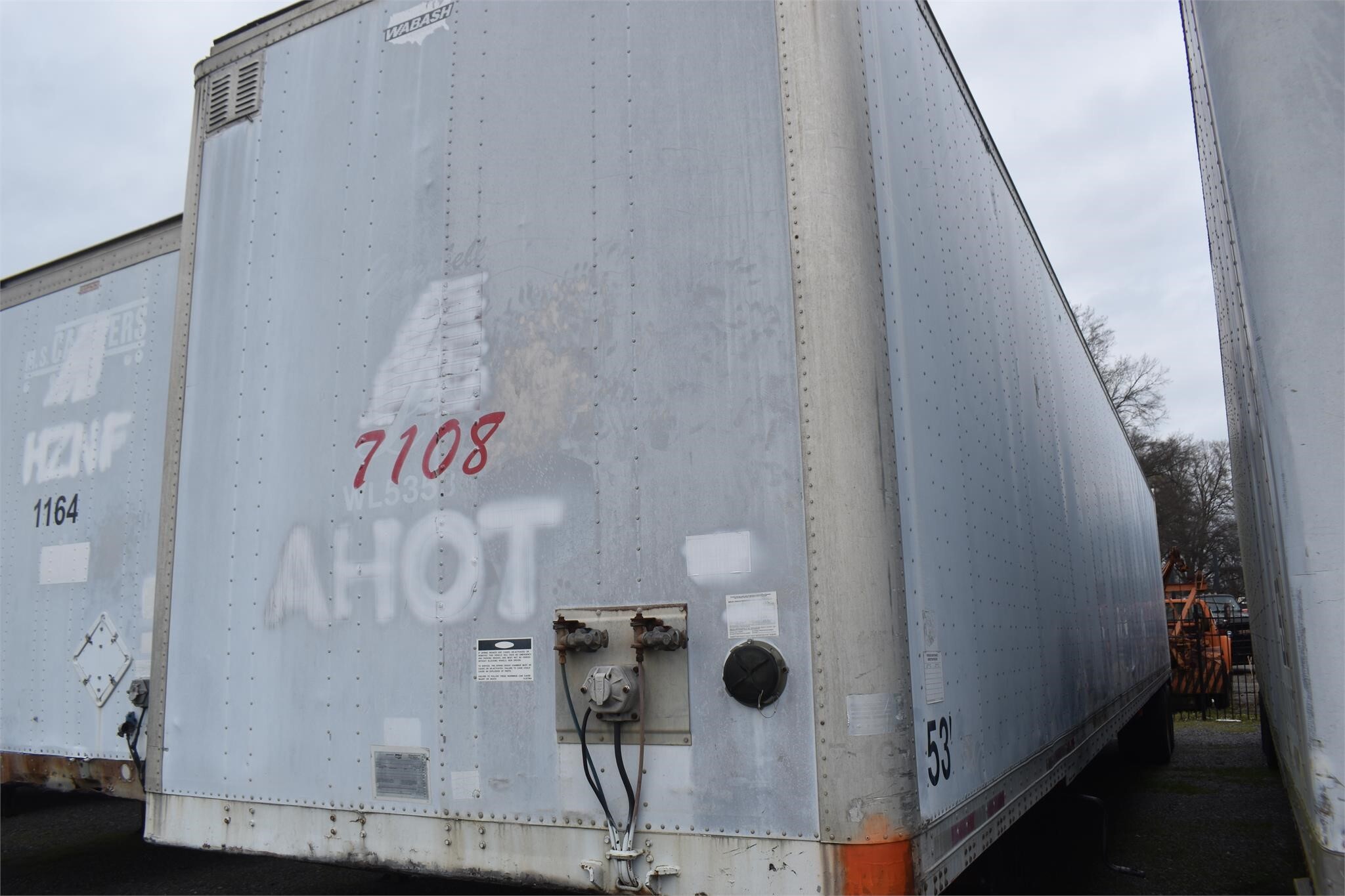 1999 Wabash 53' Box Trucks/Trailer
