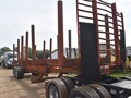 1985 Pitts 36 FT LOG TRAILER Forestry and Mining