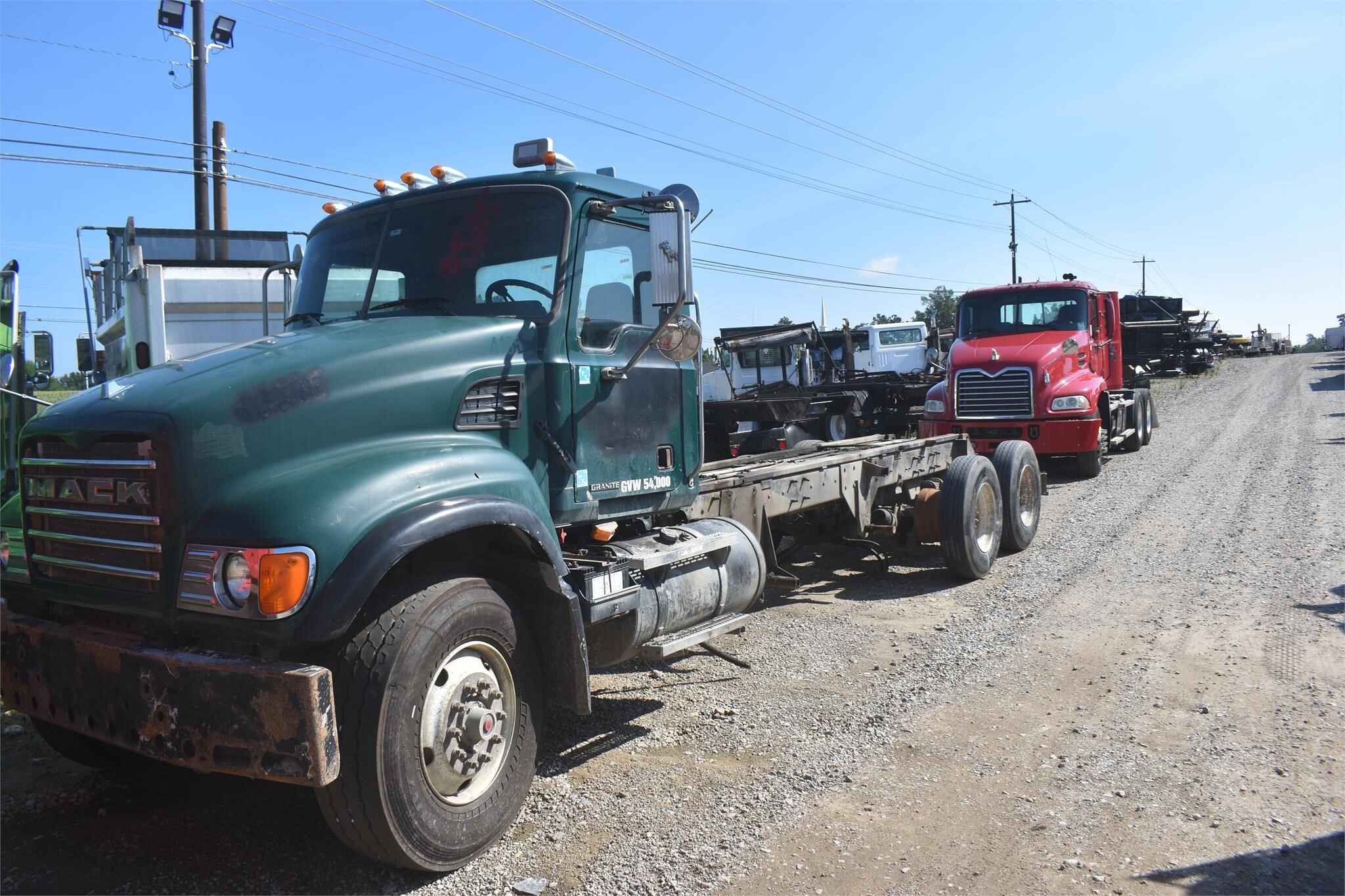 2005 Mack Granite CV713 Dump Trucks/Trailer