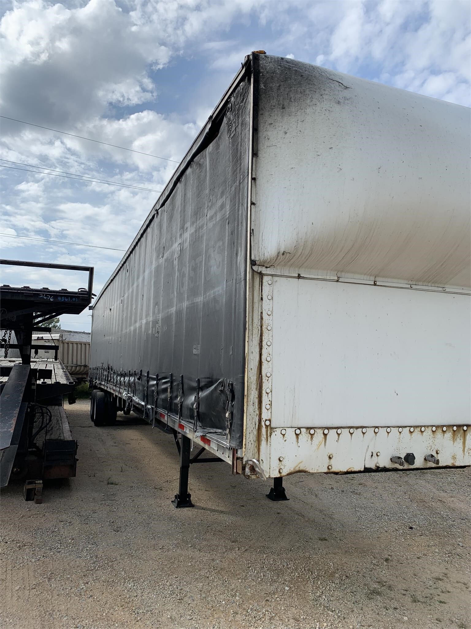 1998 NuVan 53 FT CURTAIN SIDE Box Trucks/Trailer