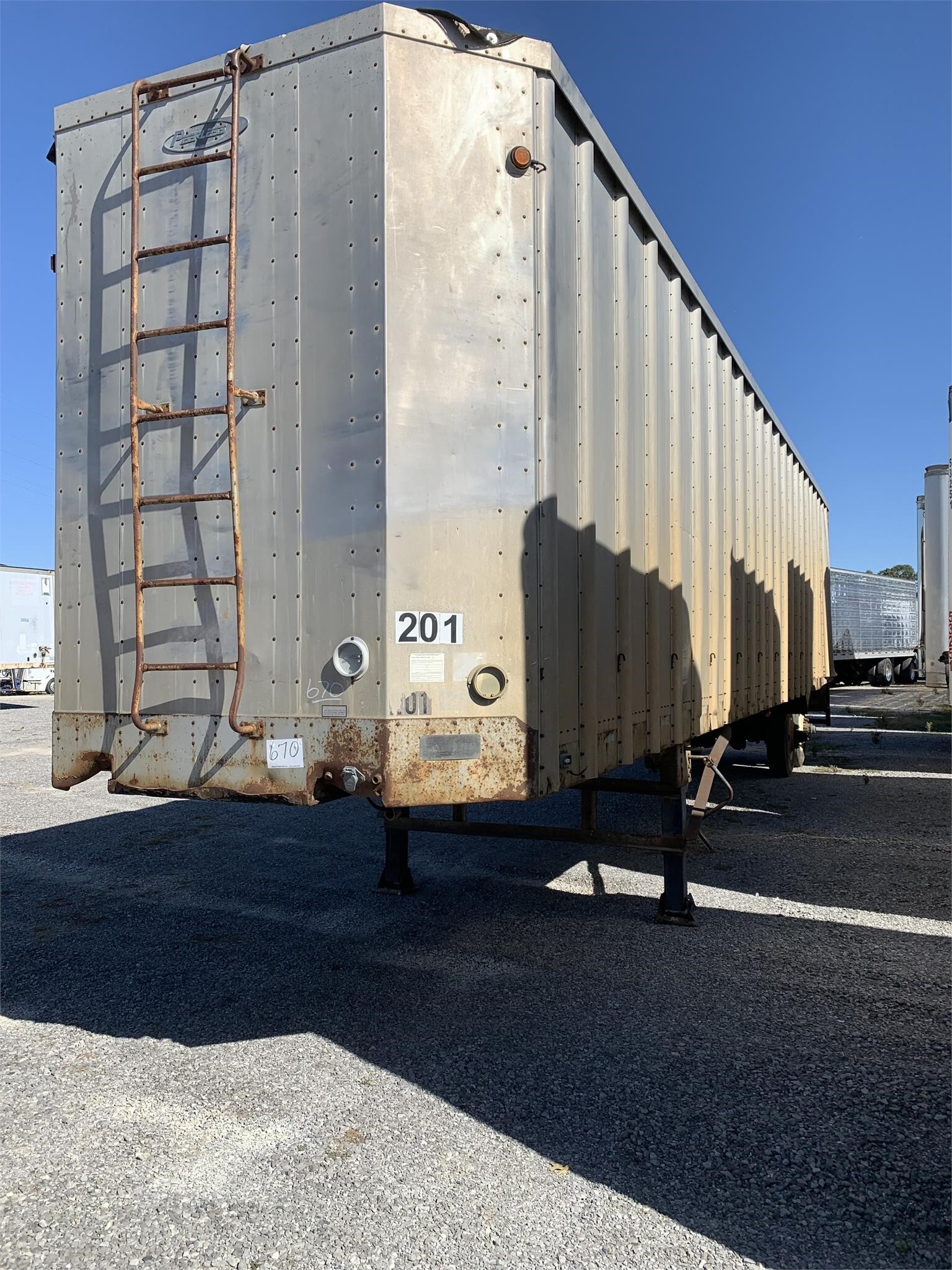 1993 Peerless 42 FT OPEN TOP Box Trucks/Trailer