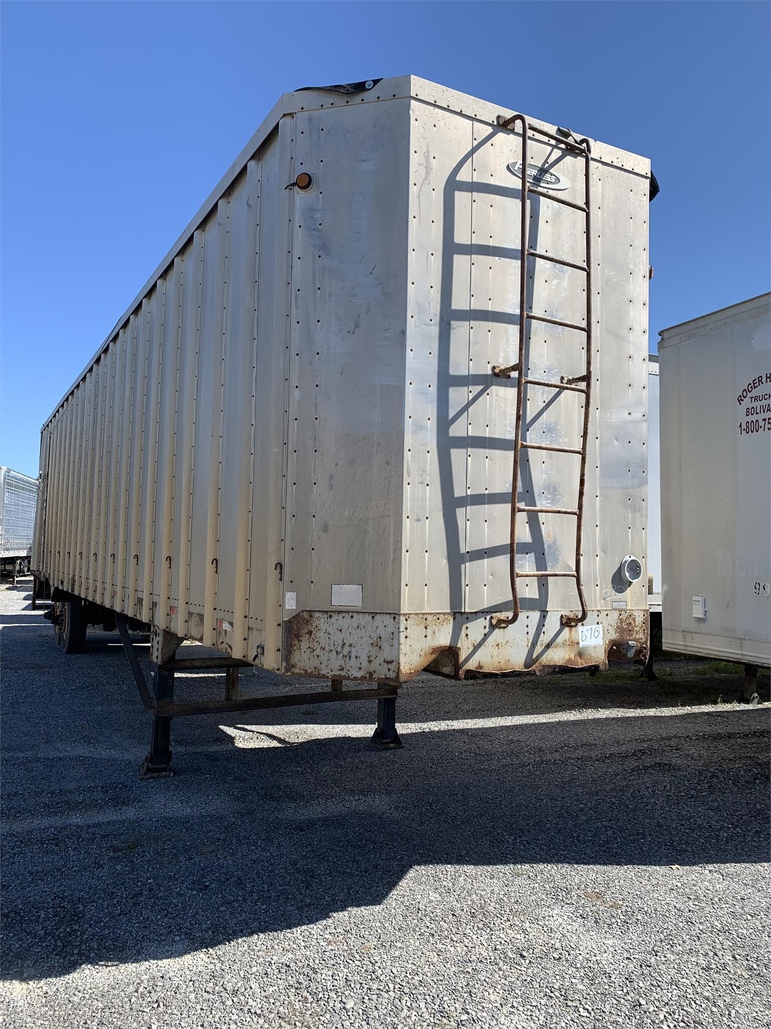 1993 Peerless 42 FT OPEN TOP Box Trucks/Trailer