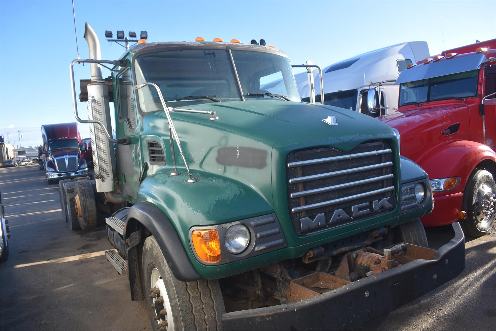 2003 Mack Granite CV713 Dump Trucks/Trailer