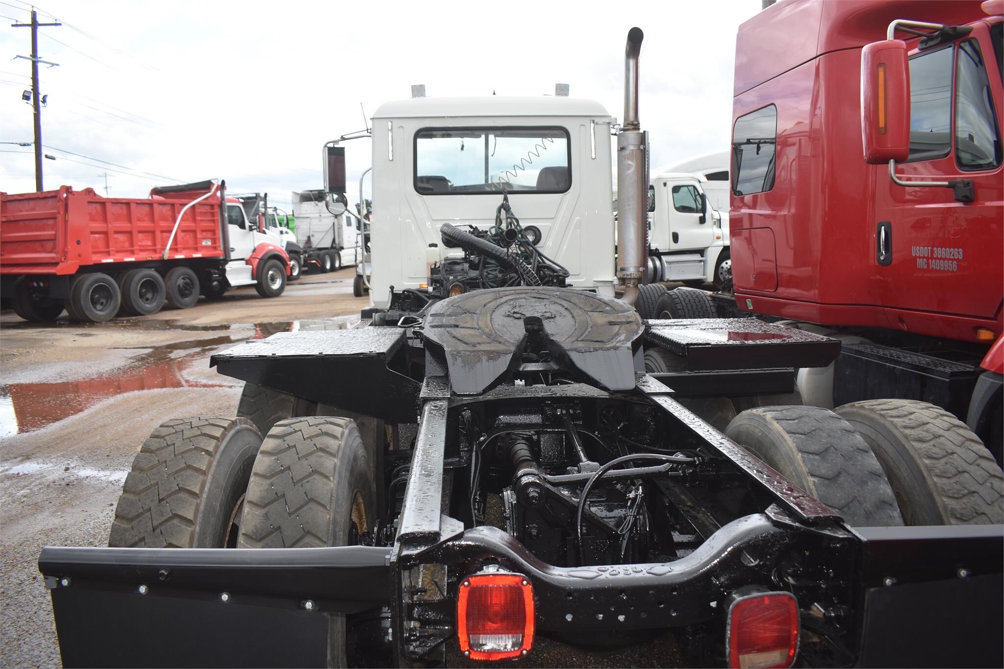 2006 Mack Granite CV713 Dump Trucks/Trailer