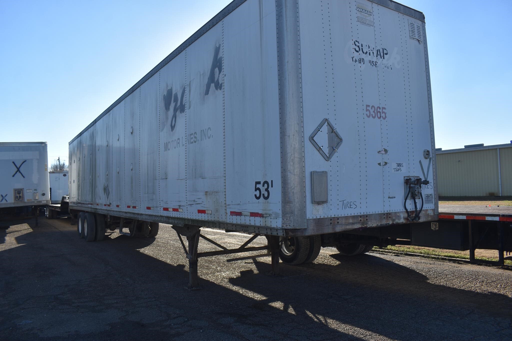 2000 Wabash 53 FT DRY VAN Box Trucks/Trailer