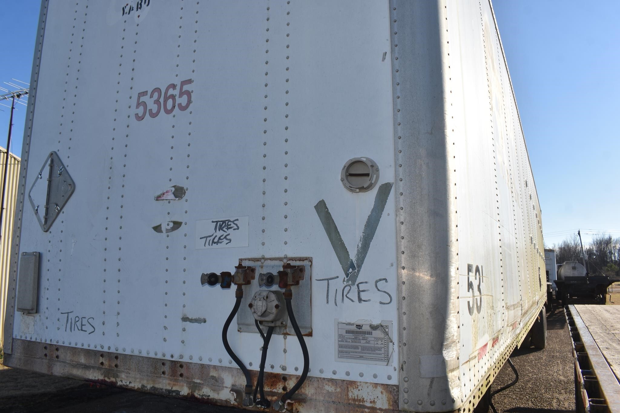 2000 Wabash 53 FT DRY VAN Box Trucks/Trailer