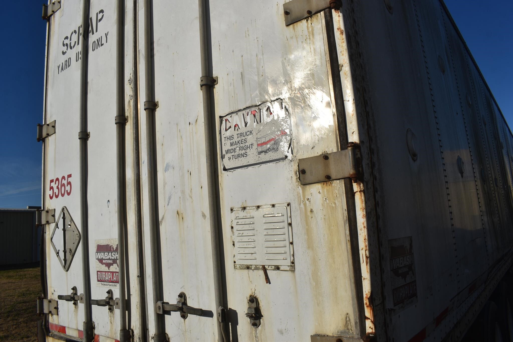 2000 Wabash 53 FT DRY VAN Box Trucks/Trailer