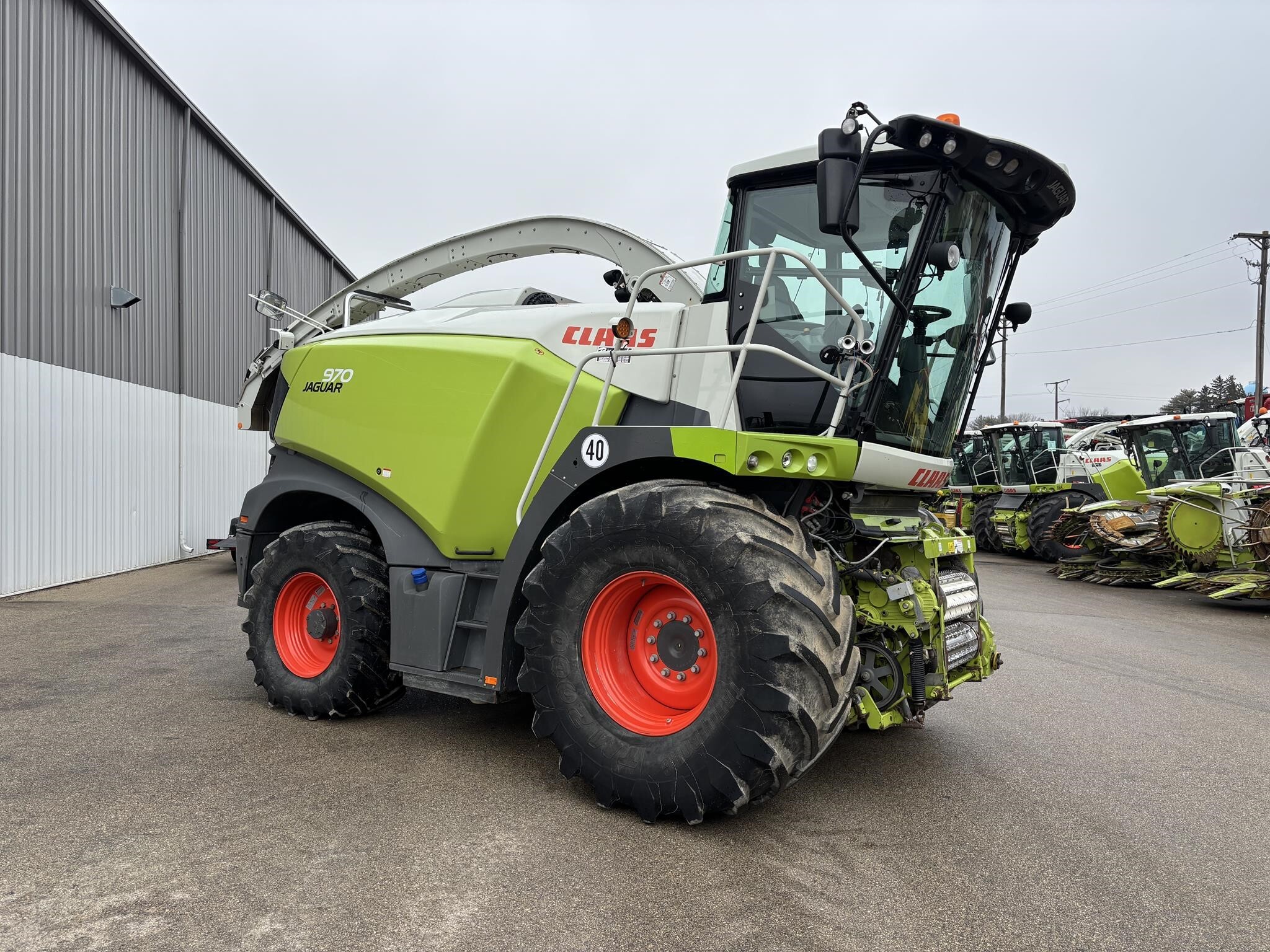 2017 Claas Jaguar 970 Self-Propelled Forage Harvester