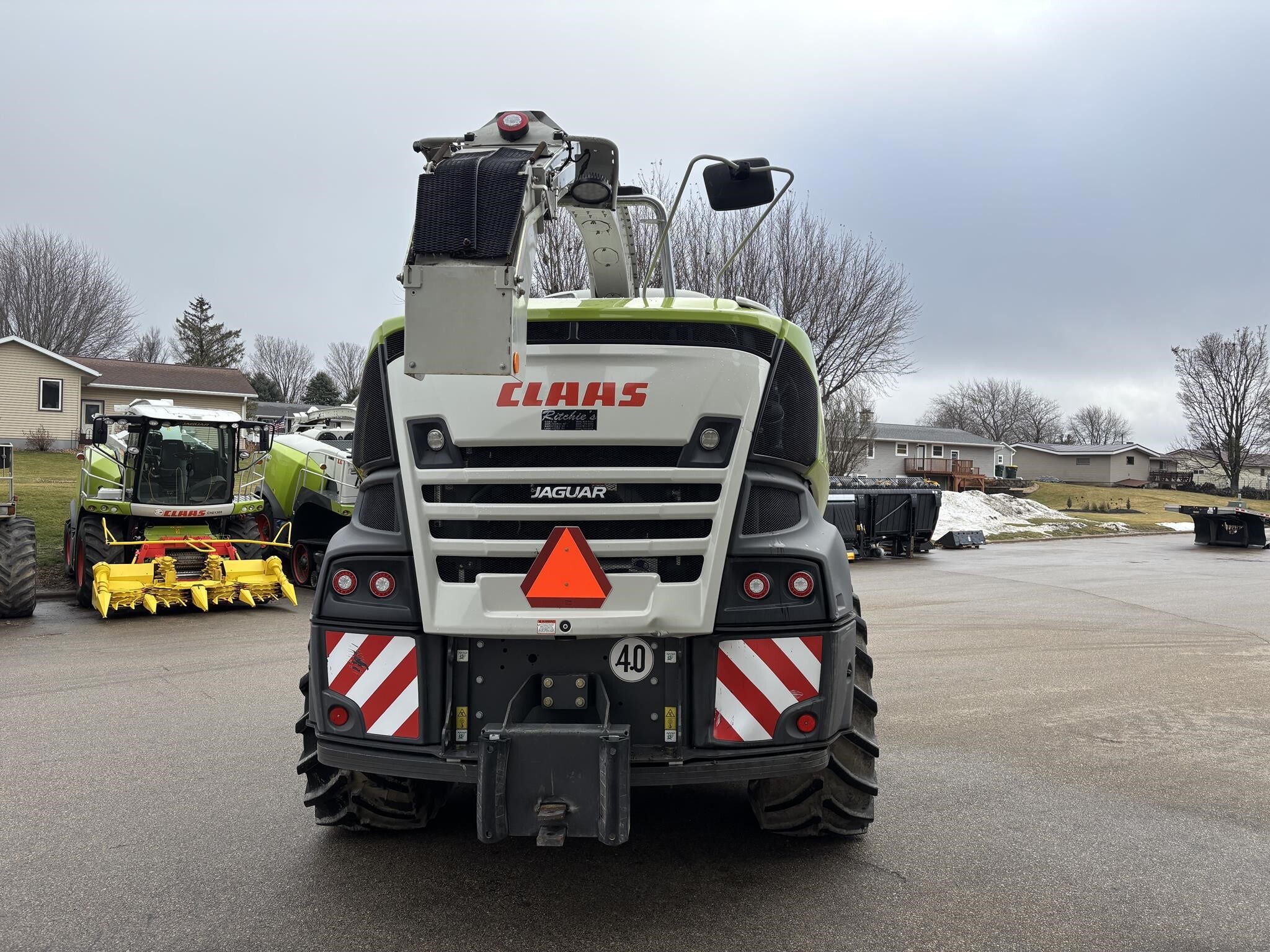 2017 Claas Jaguar 970 Self-Propelled Forage Harvester