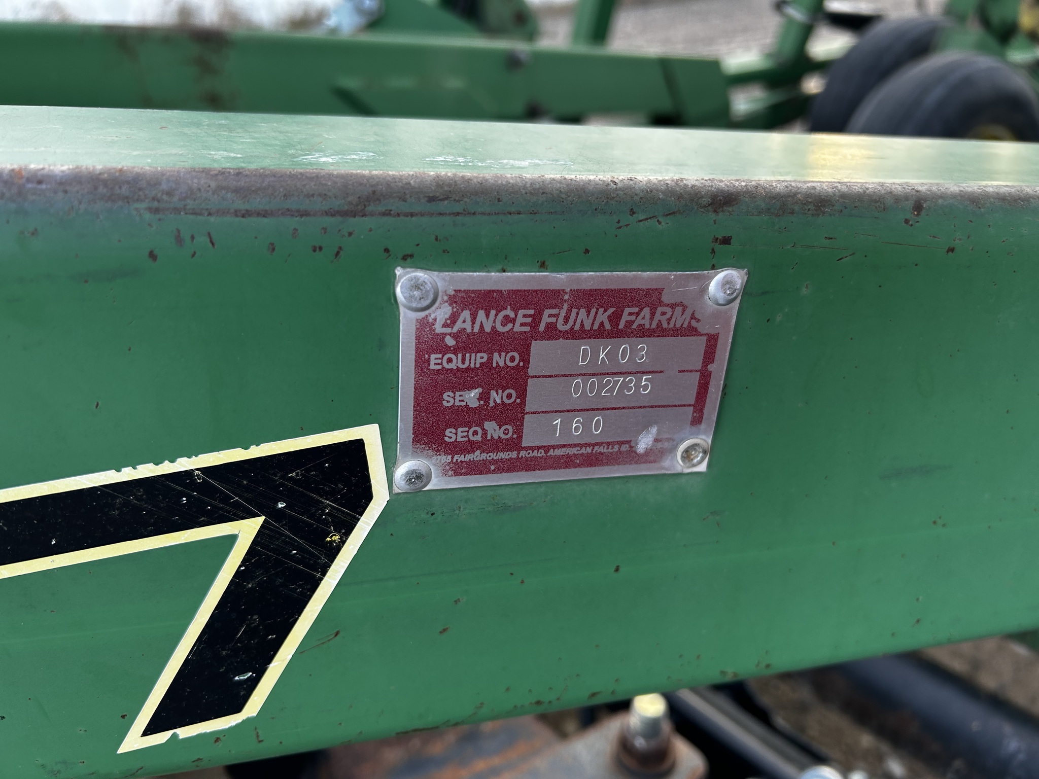  John Deere 726 Soil Finisher