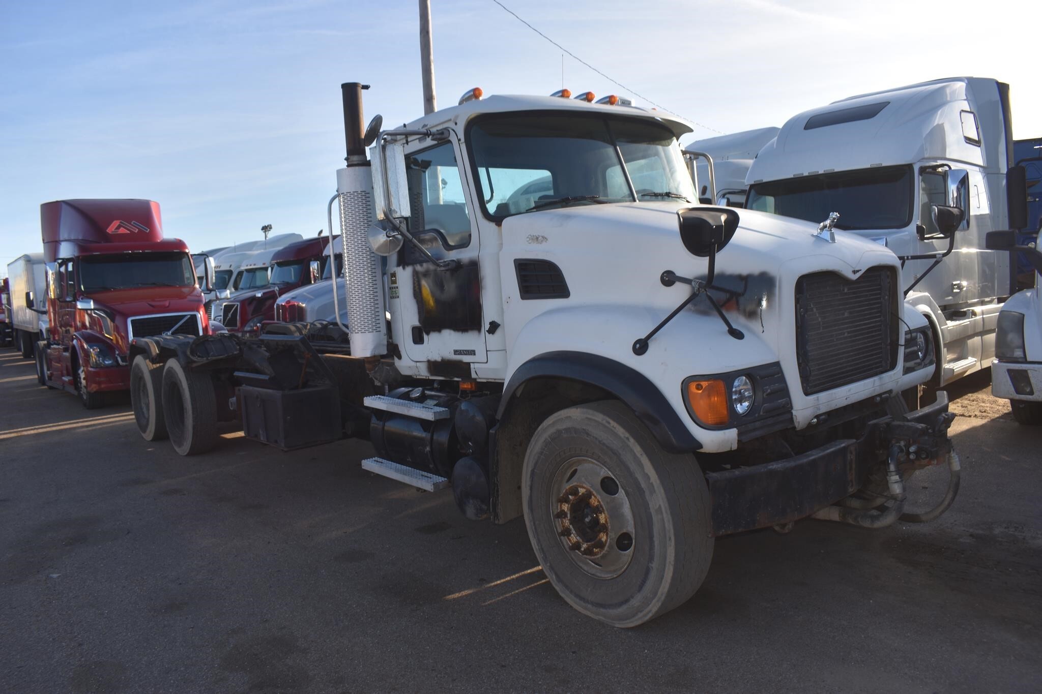 2007 Mack Granite CV713 Dump Trucks/Trailer