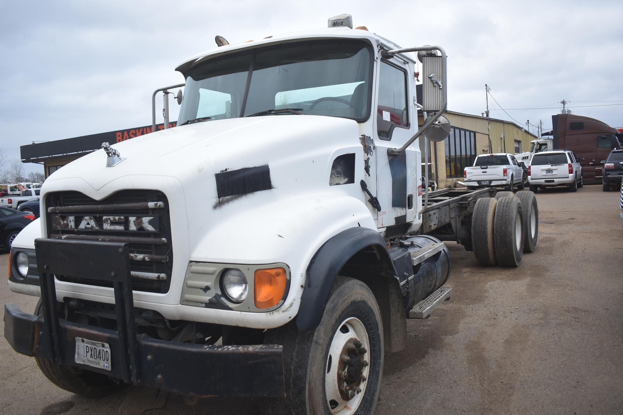 2005 Mack Granite CV713 Dump Trucks/Trailer