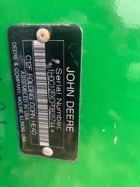 2023 John Deere C12F Corn Head
