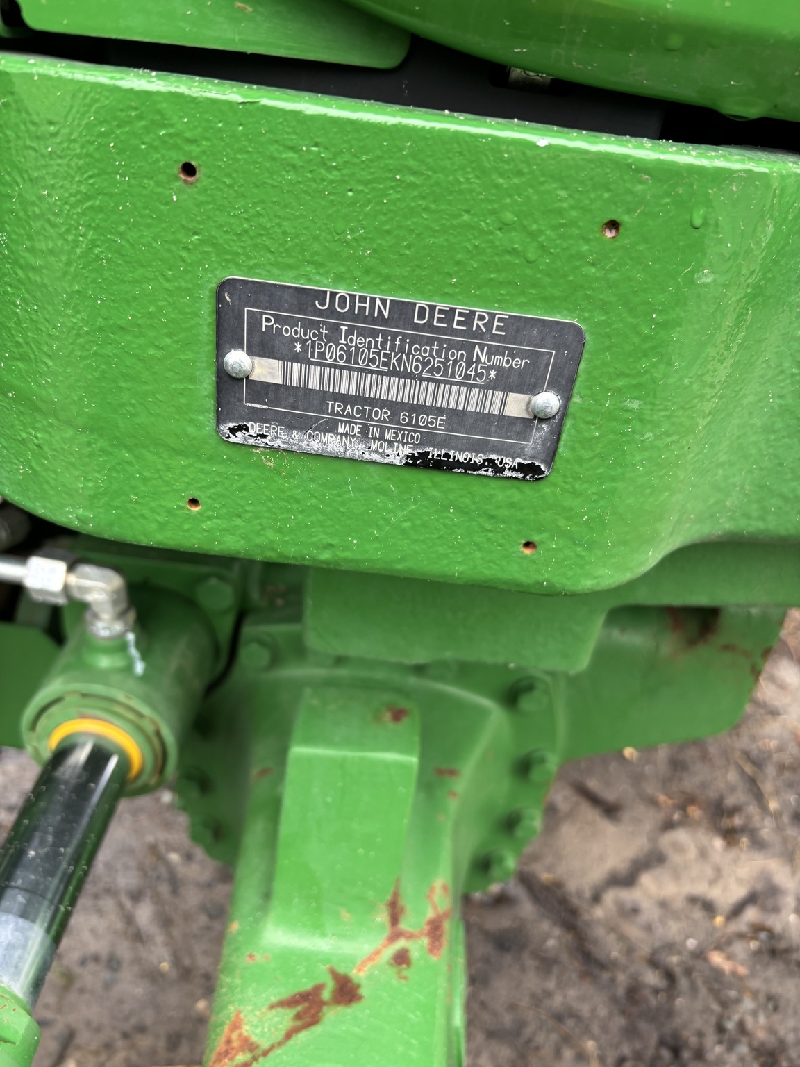 2023 John Deere 6105E Tractor