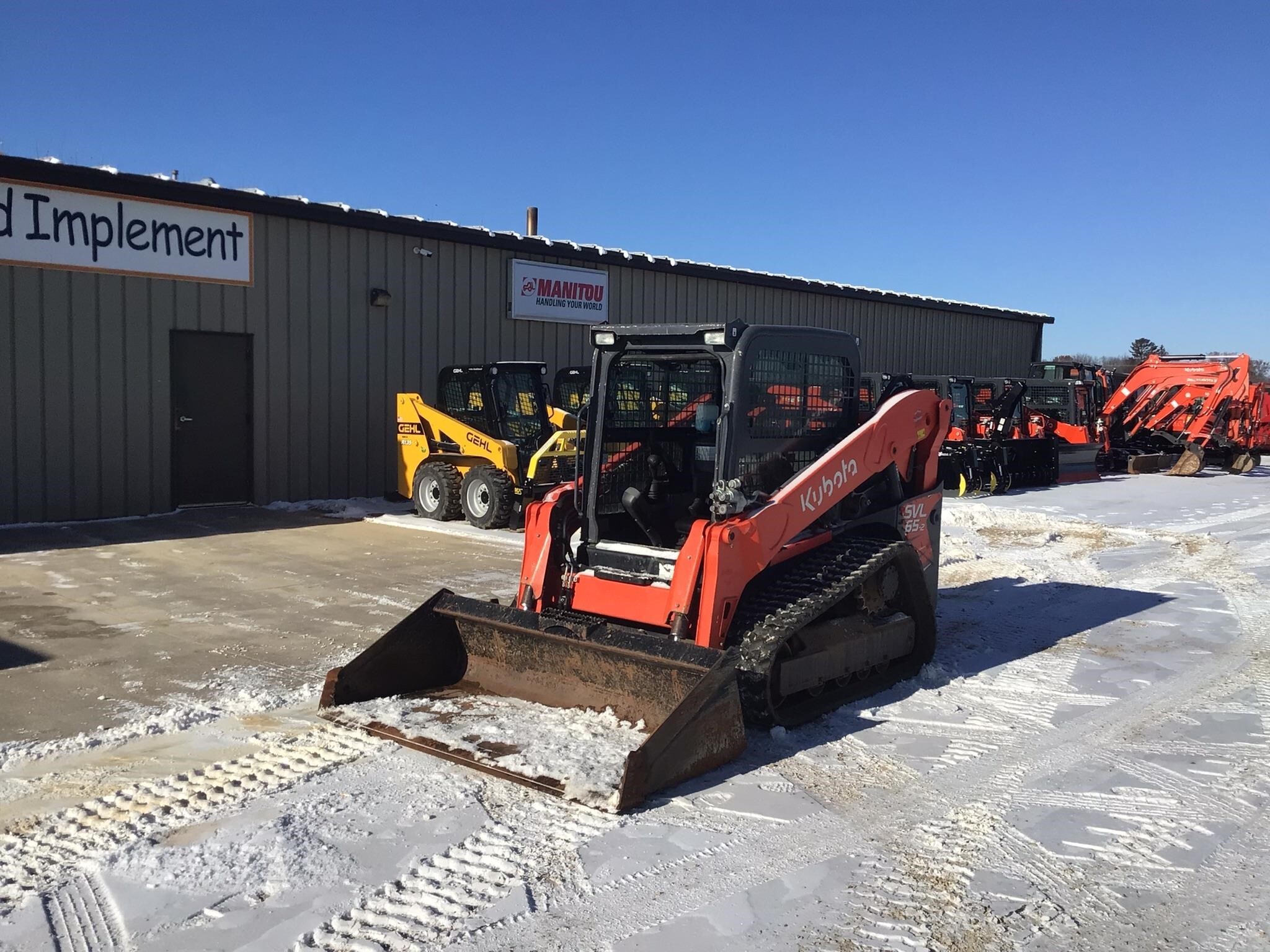 2021 Kubota SVL65-2 Skid Steer