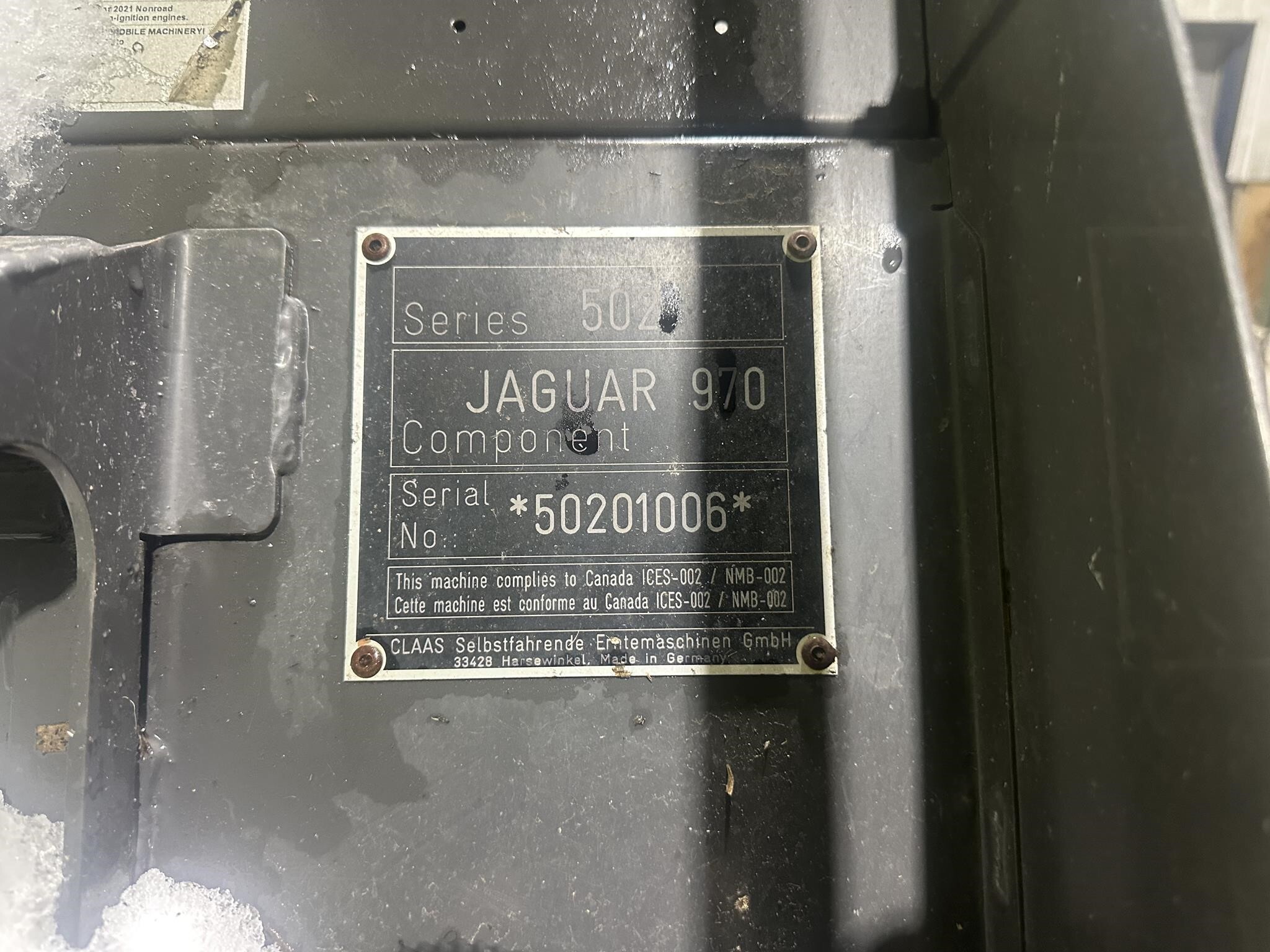 2021 Claas Jaguar 970 Self-Propelled Forage Harvester