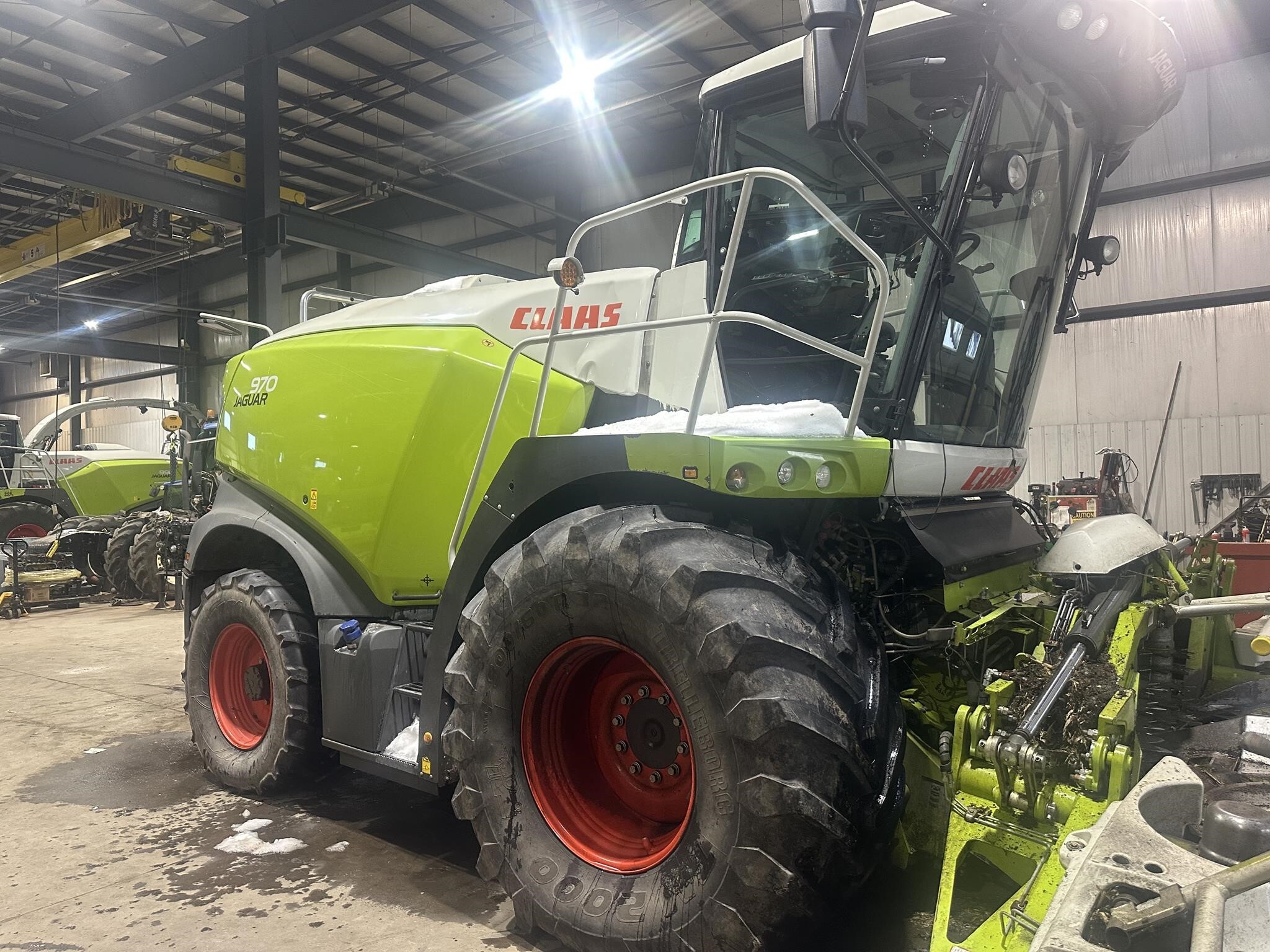 2021 Claas Jaguar 970 Self-Propelled Forage Harvester