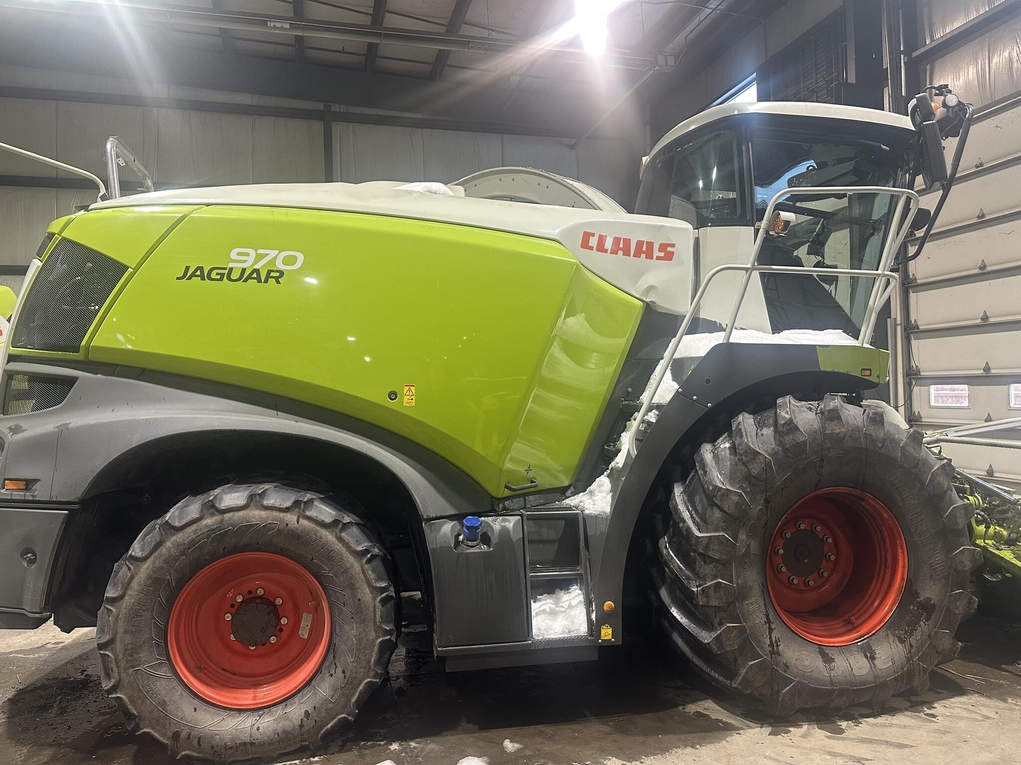 2021 Claas Jaguar 970 Self-Propelled Forage Harvester