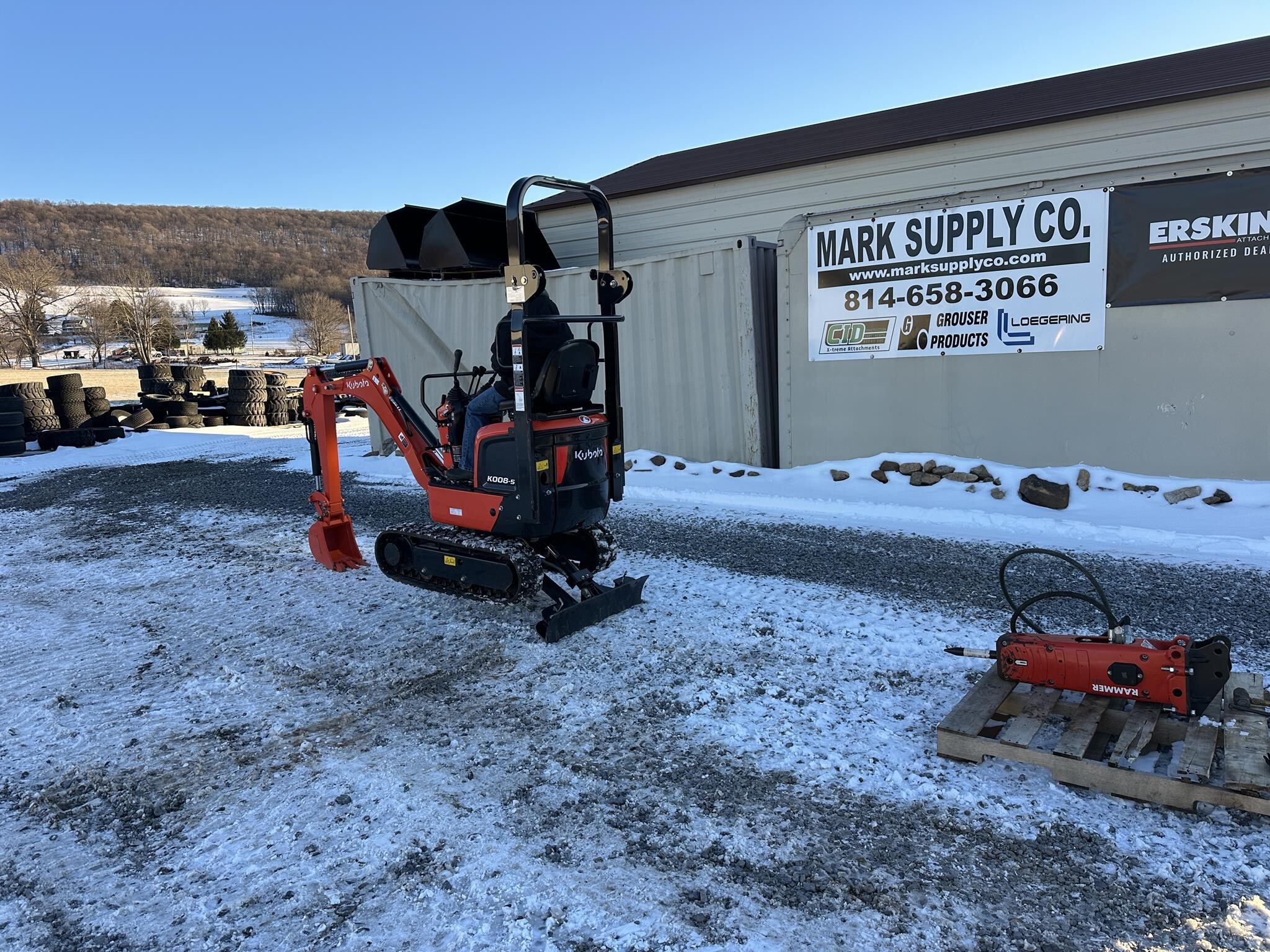 2024 Kubota K008-5 Mini Excavator