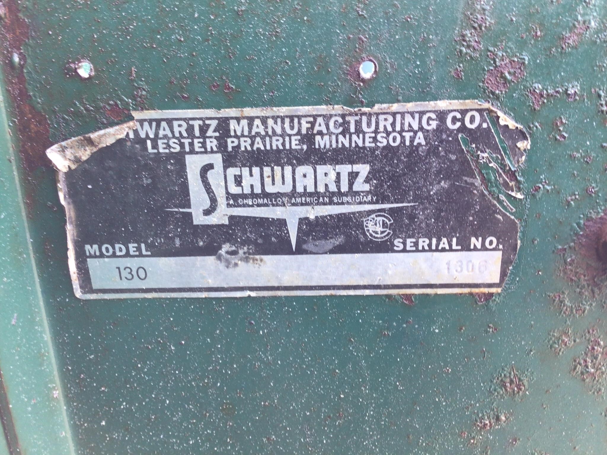  Schwartz 130 Grinders and Mixer