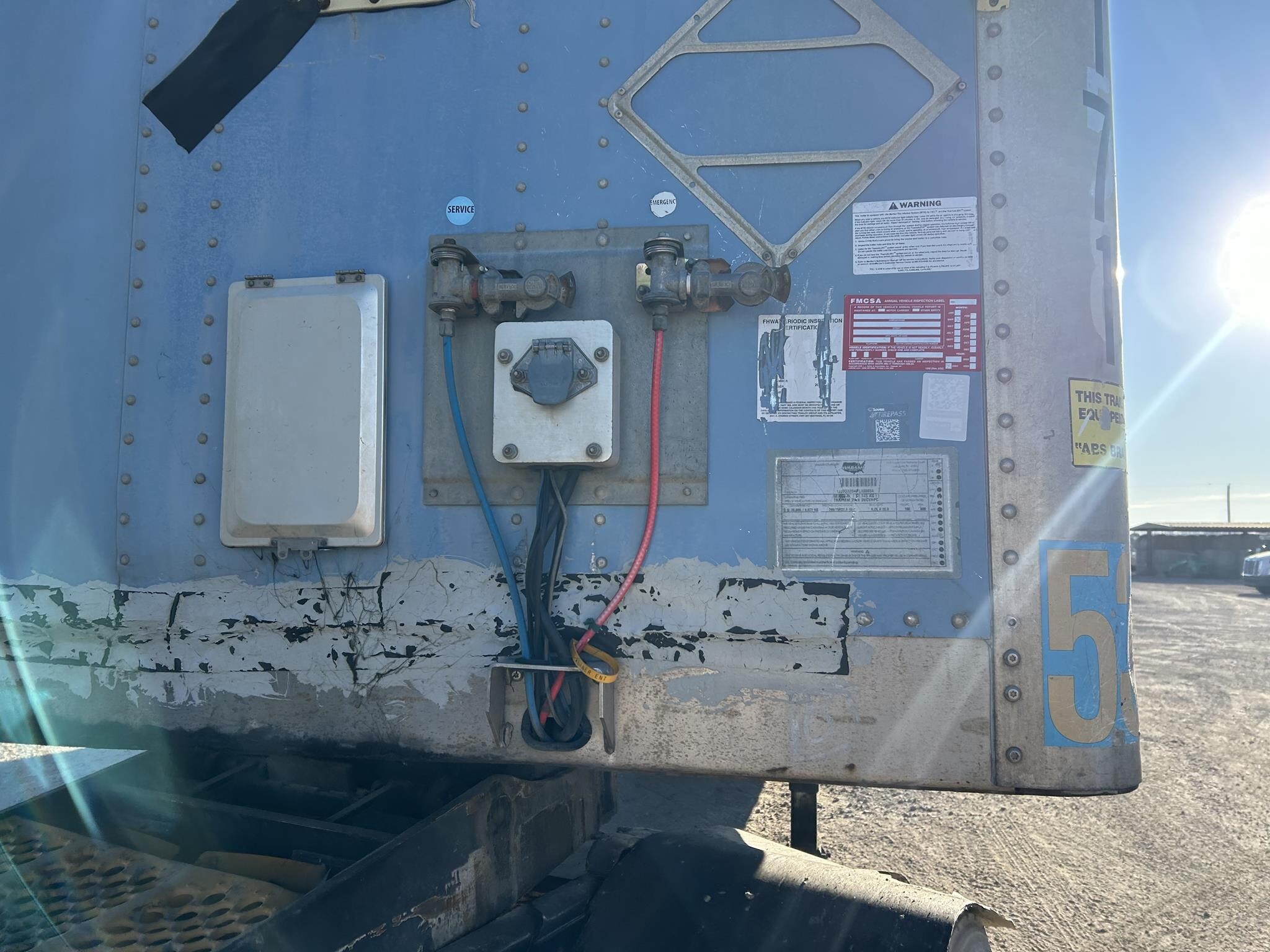 2015 Wabash 53 FT DRY VAN Box Trucks/Trailer