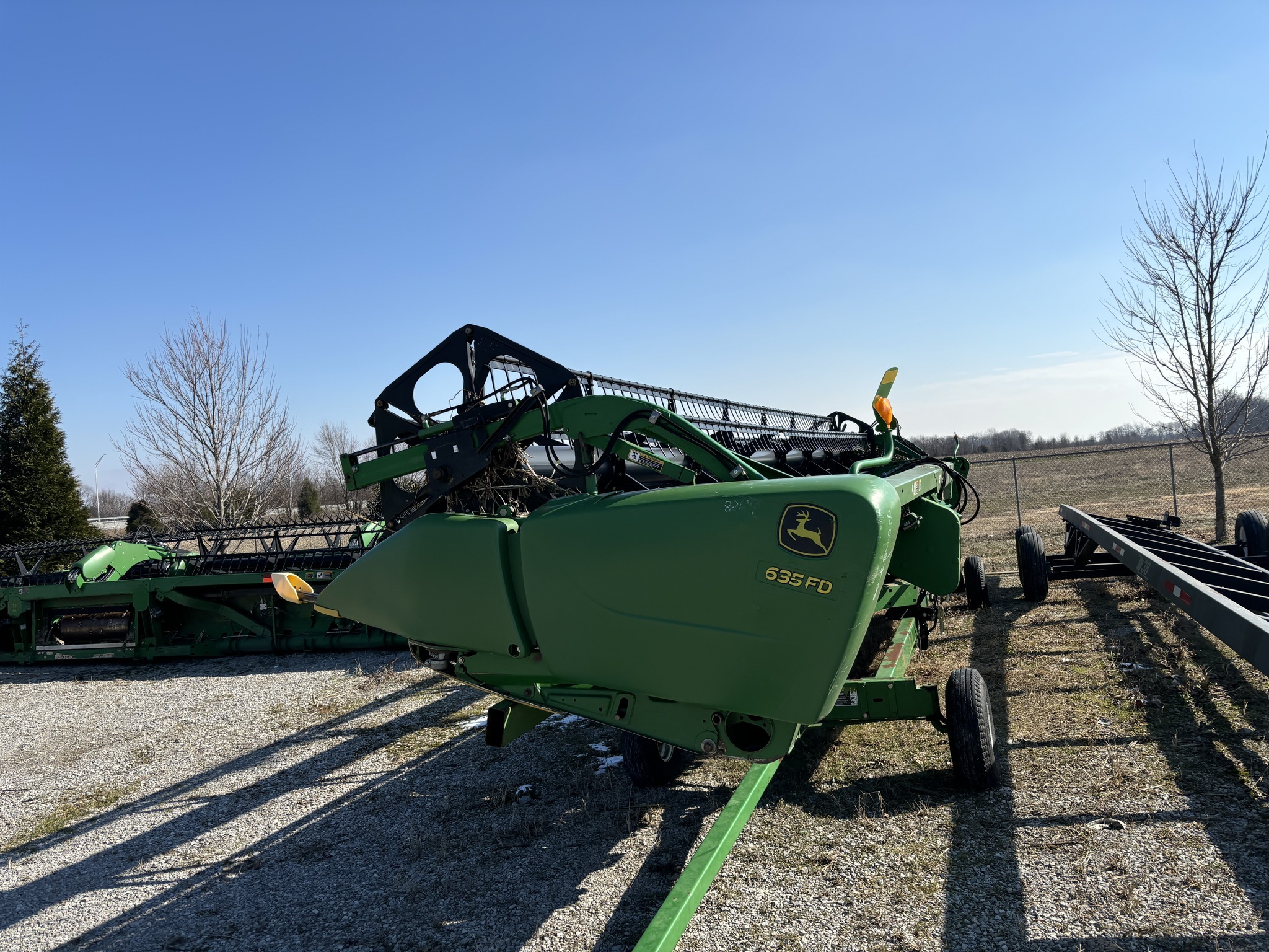 2014 John Deere 635FD Platform