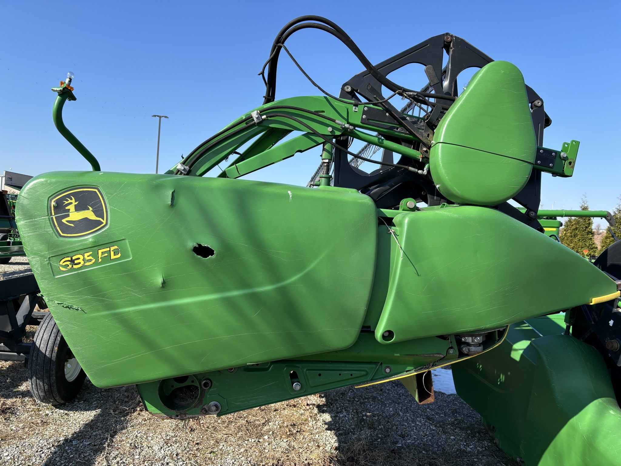 2014 John Deere 635FD Platform