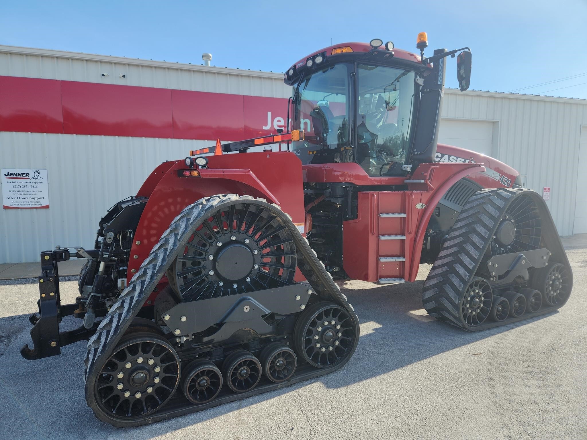 2018 Case IH Steiger 420 RowTrac Tractor