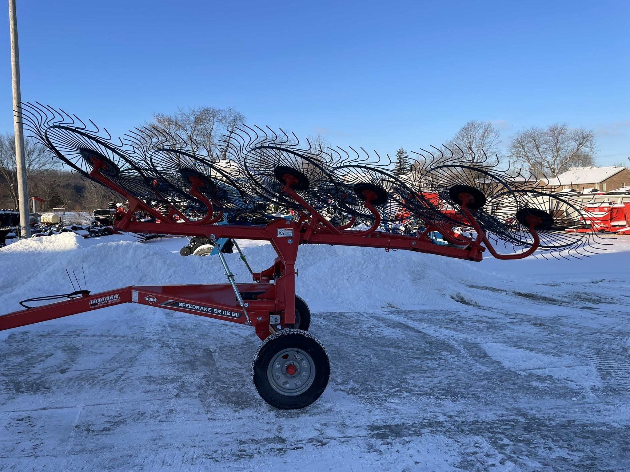 2025 Kuhn SR112GII Rake