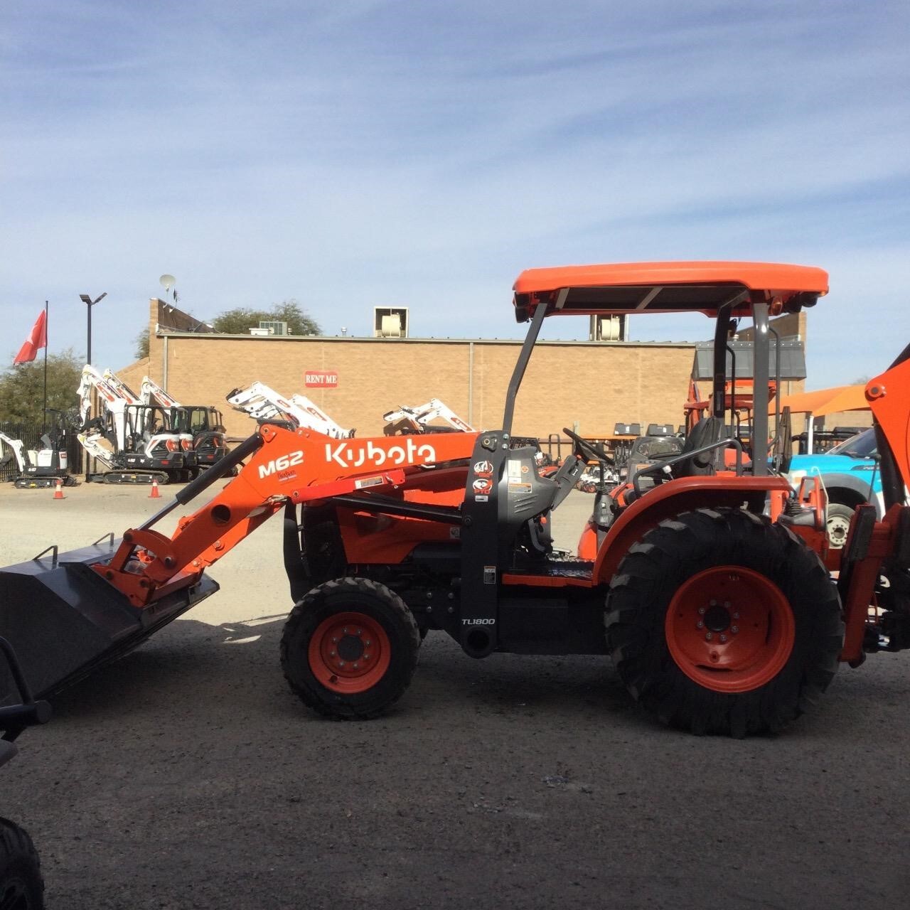 2024 Kubota M62 Backhoe