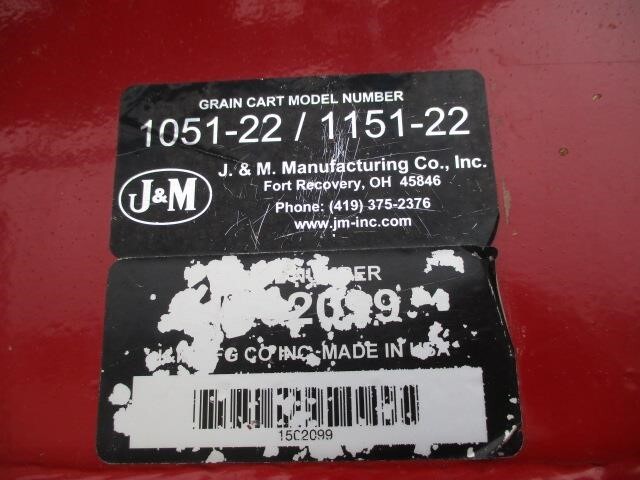  J&M 1151-22 Grain Cart