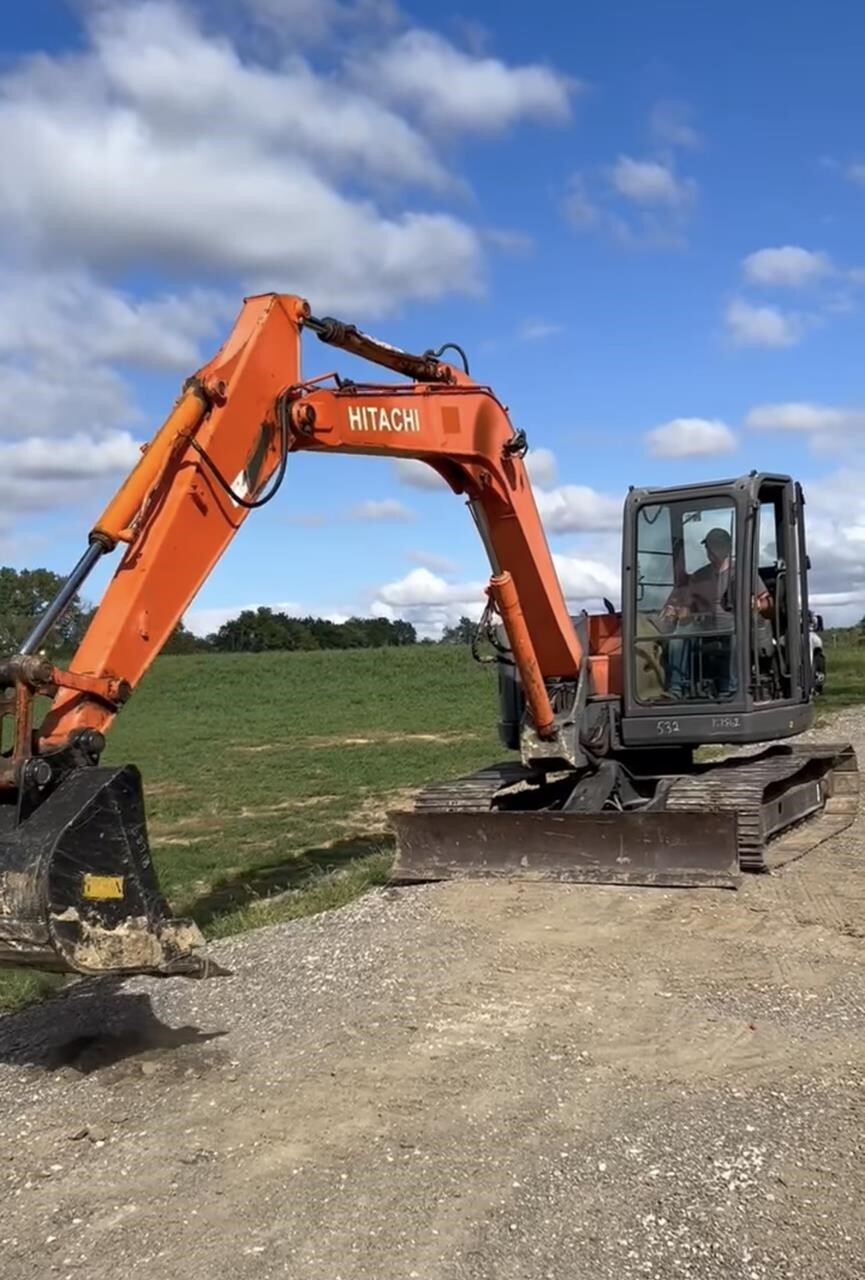 2012 Hitachi ZX85USB-3 Excavator