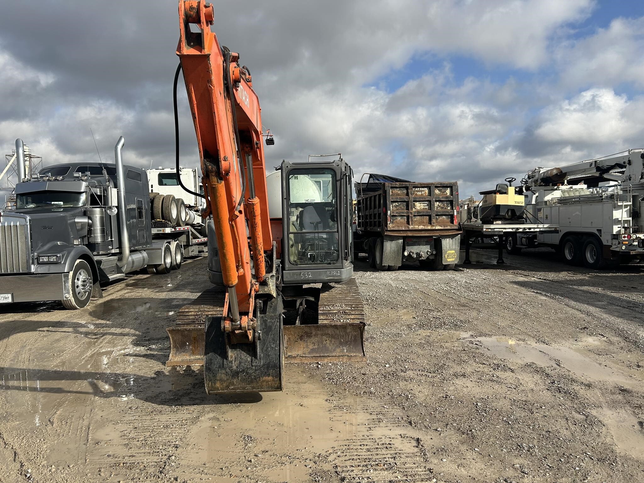 2012 Hitachi ZX85USB-3 Excavator