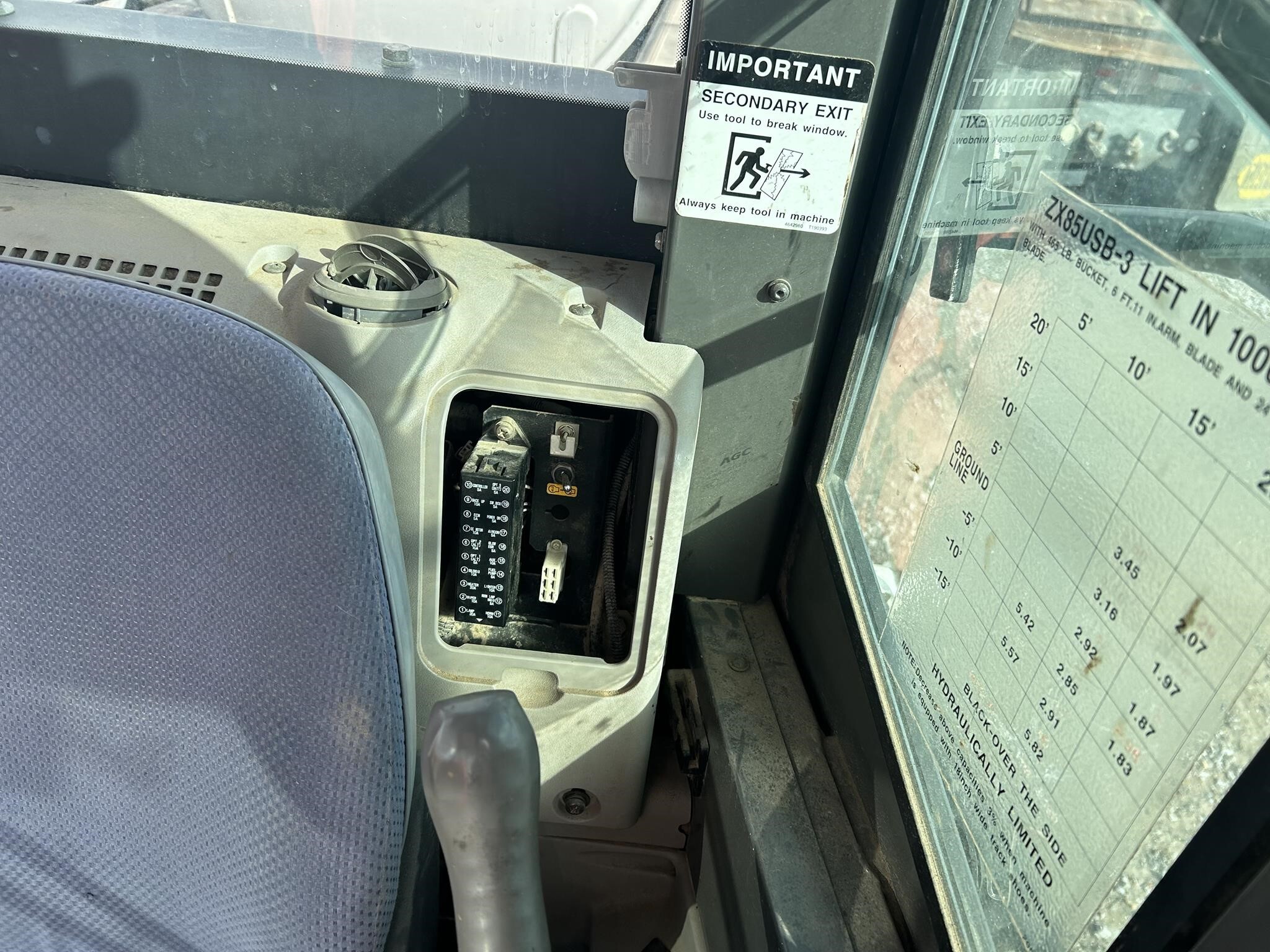 2012 Hitachi ZX85USB-3 Excavator