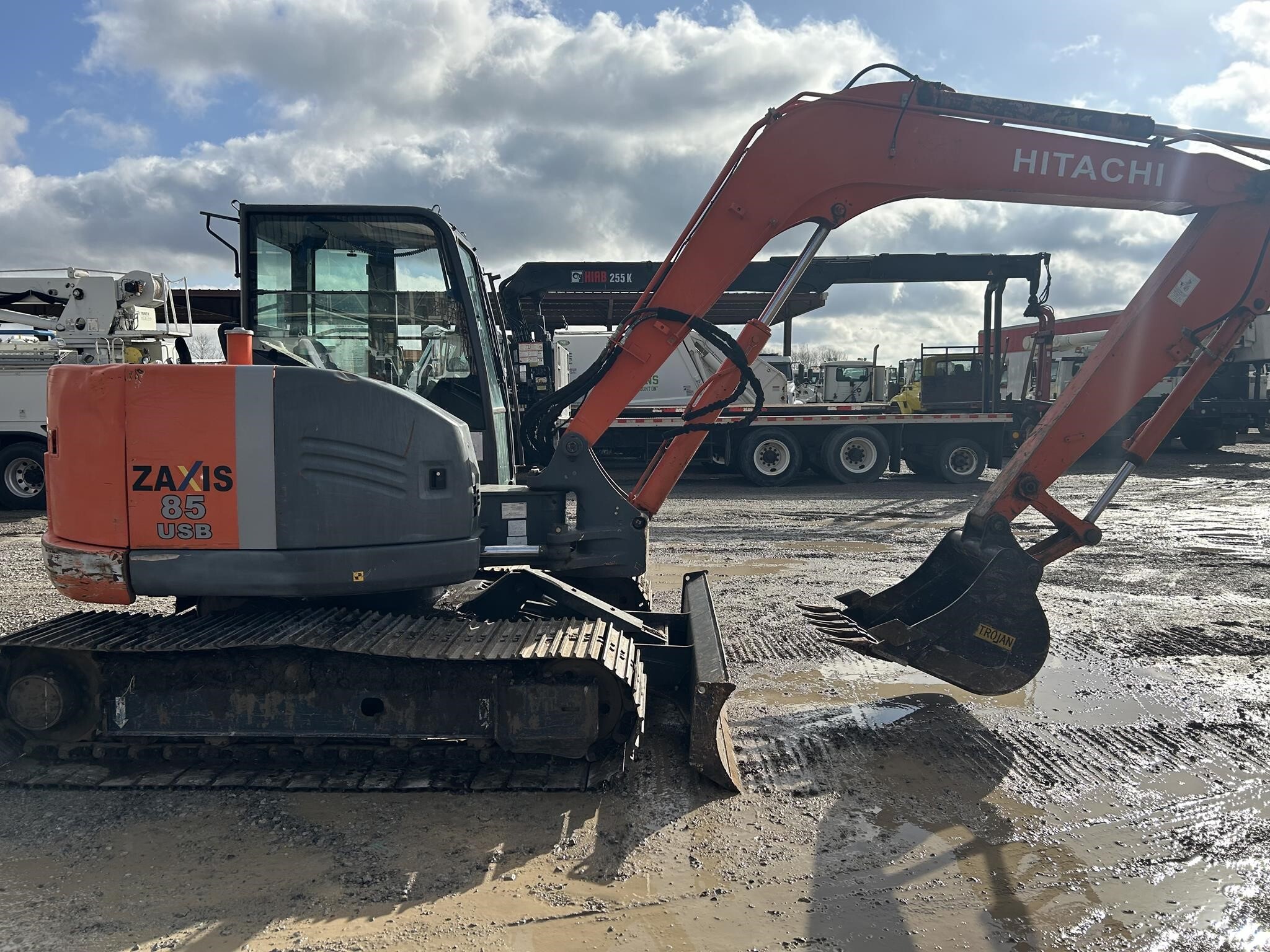 2012 Hitachi ZX85USB-3 Excavator
