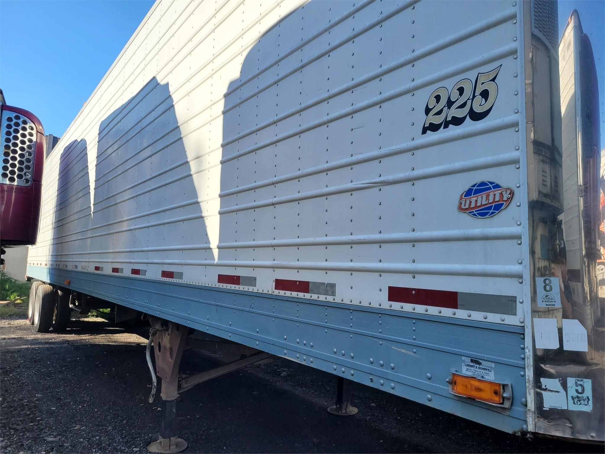 1997 Utility 48 foot Box Trucks/Trailer