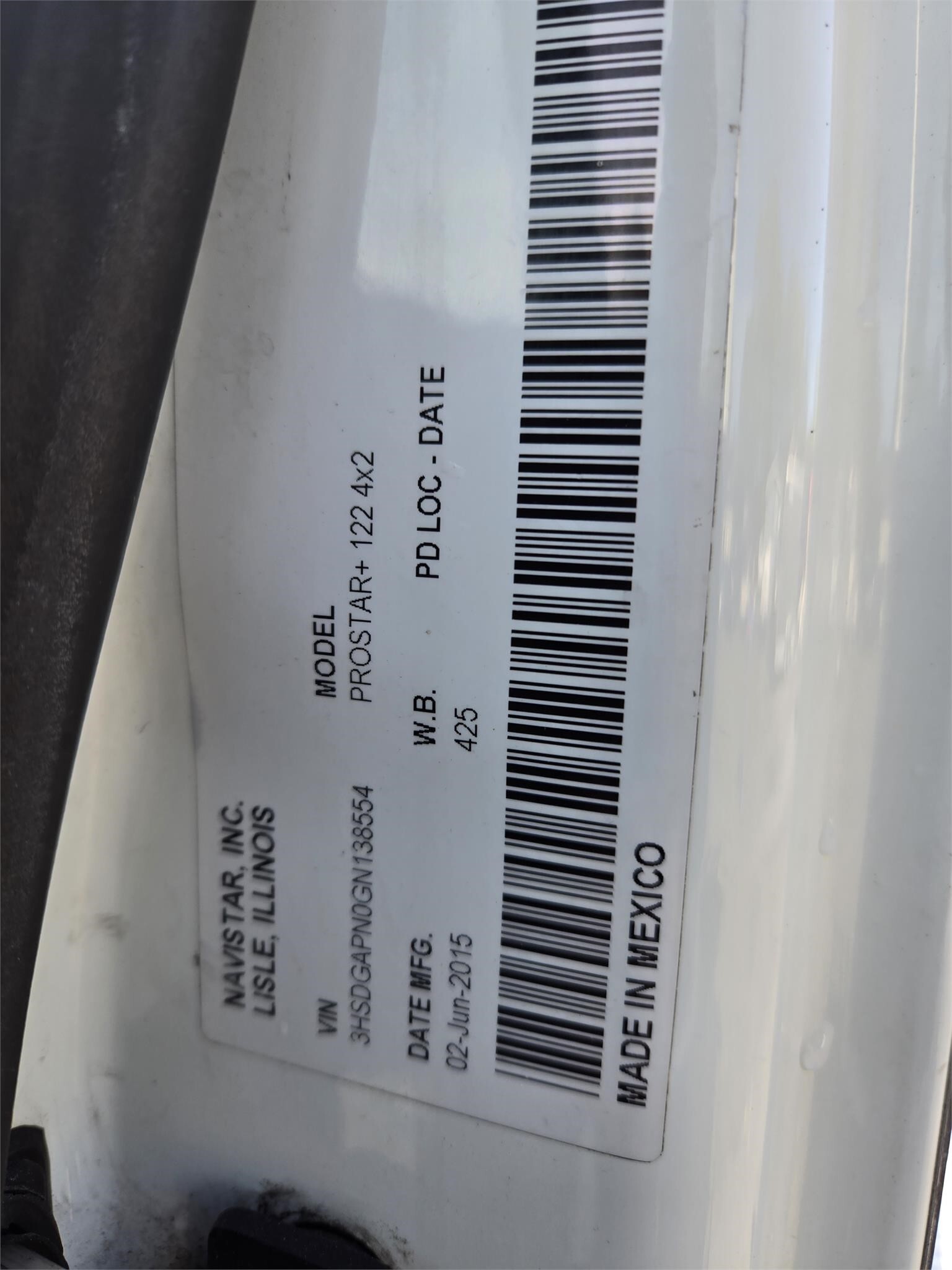 2016 International ProStar Semi Trucks/Trailer