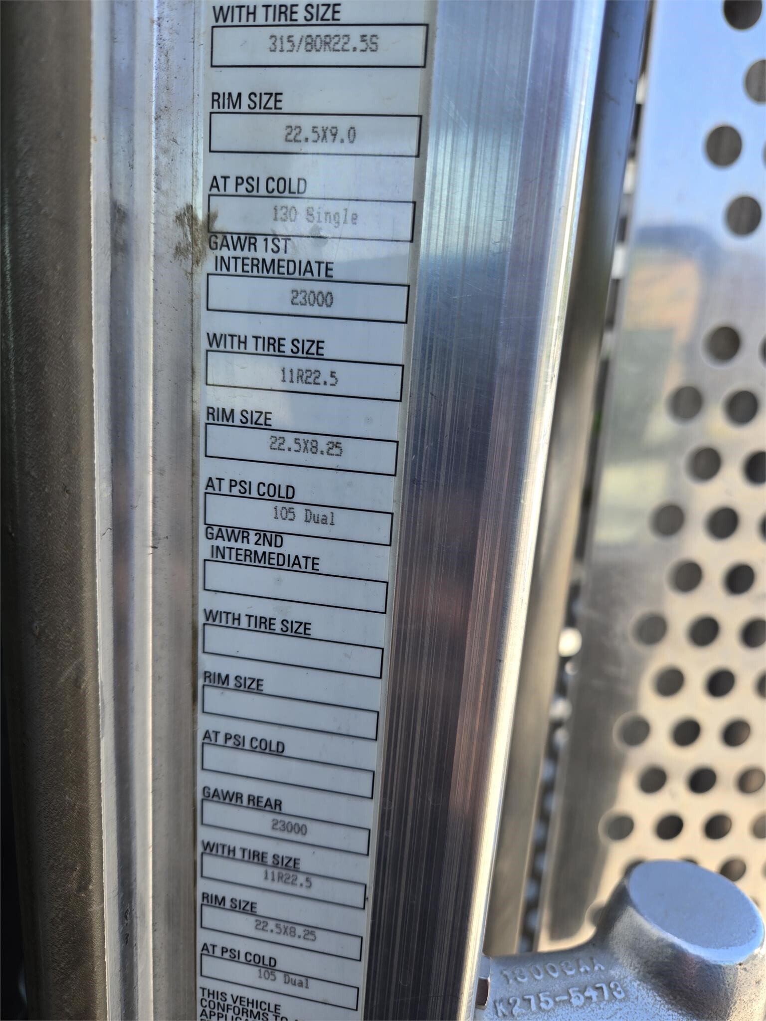 2018 Kenworth T800 Grain Truck