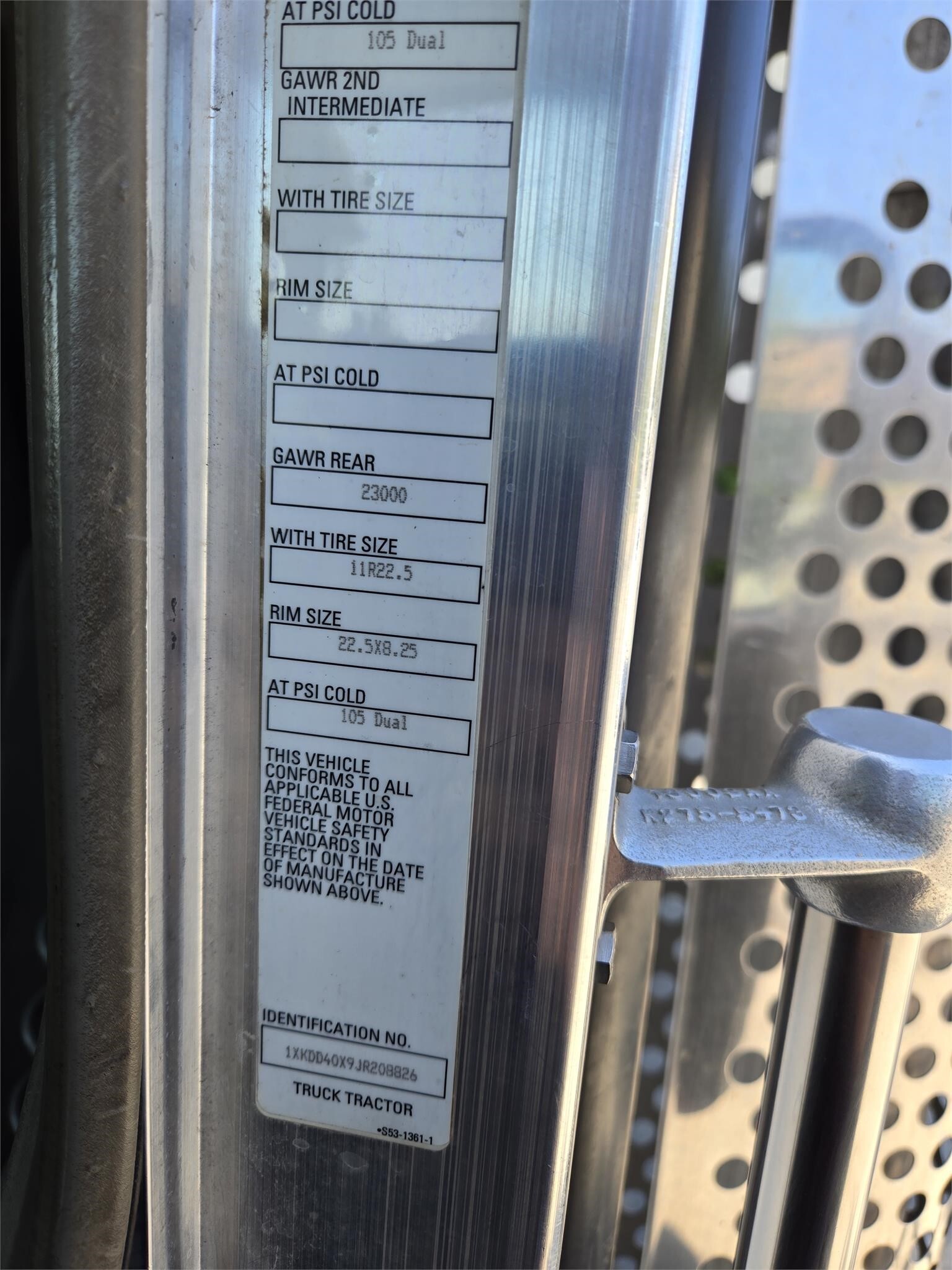 2018 Kenworth T800 Grain Truck