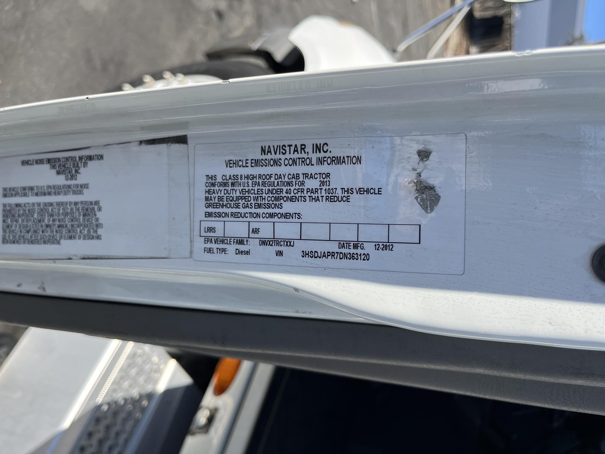 2013 International ProStar Semi Trucks/Trailer