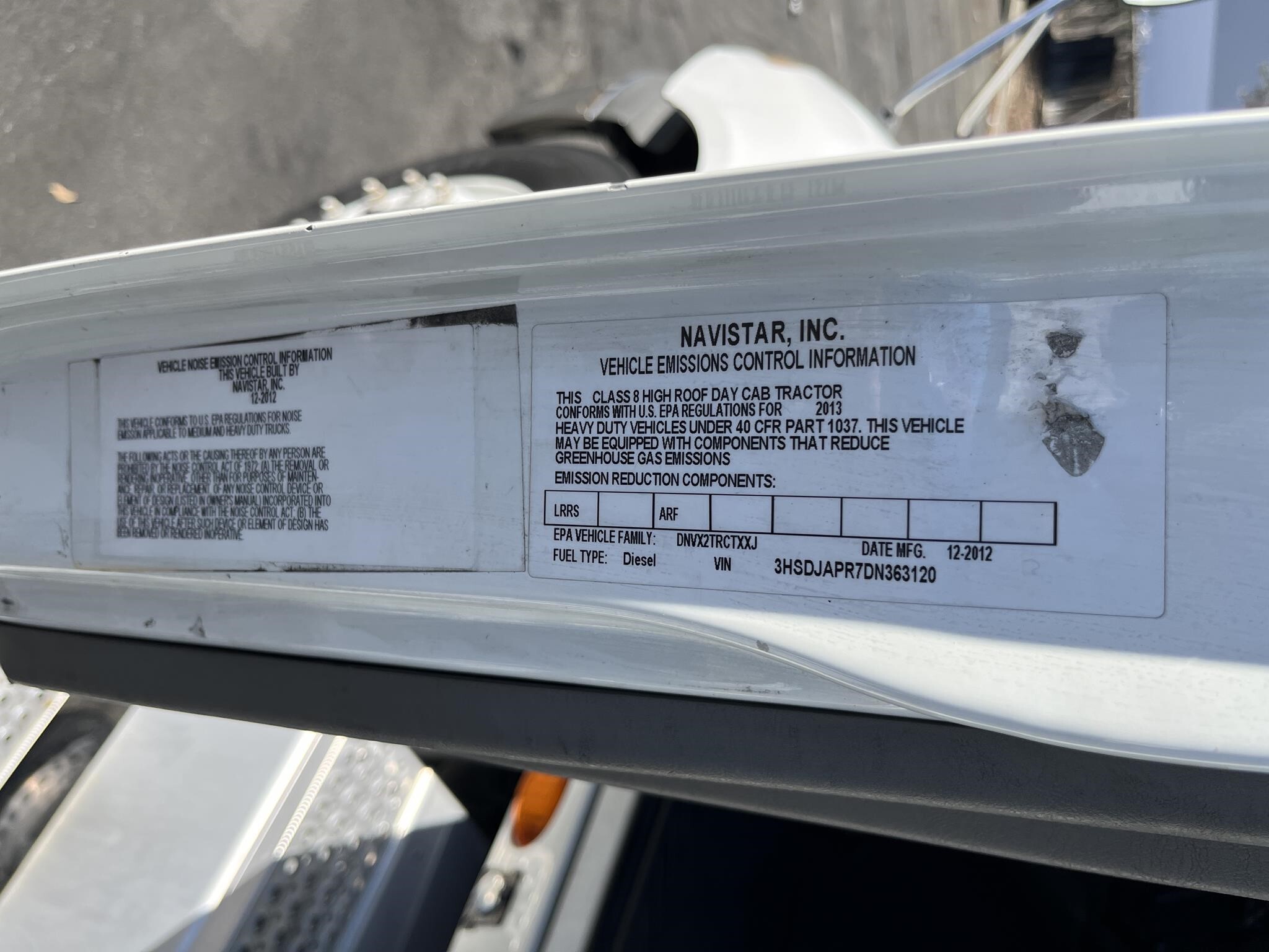 2013 International ProStar Semi Trucks/Trailer