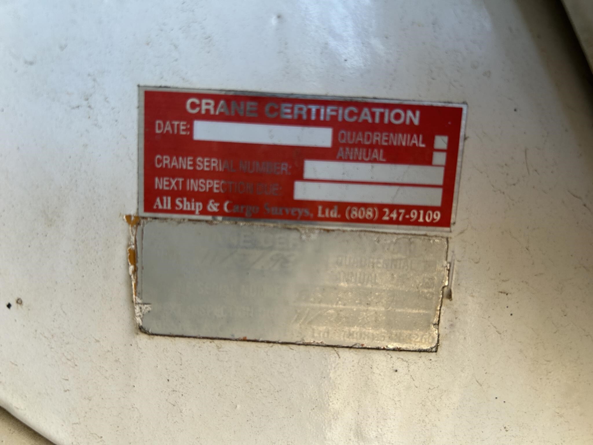 1971 American 5299 Crane