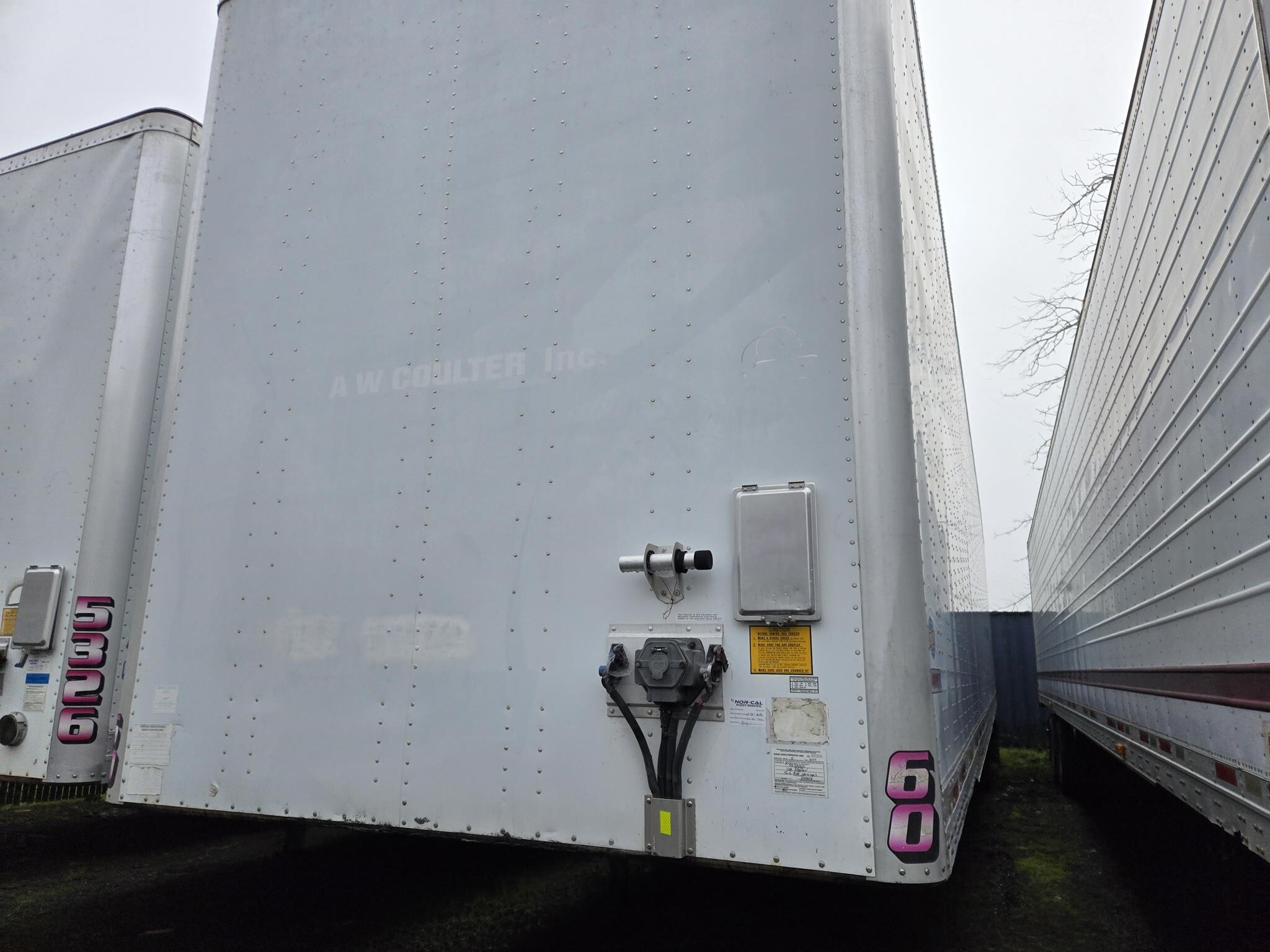 2008 Utility 53' Box Trucks/Trailer