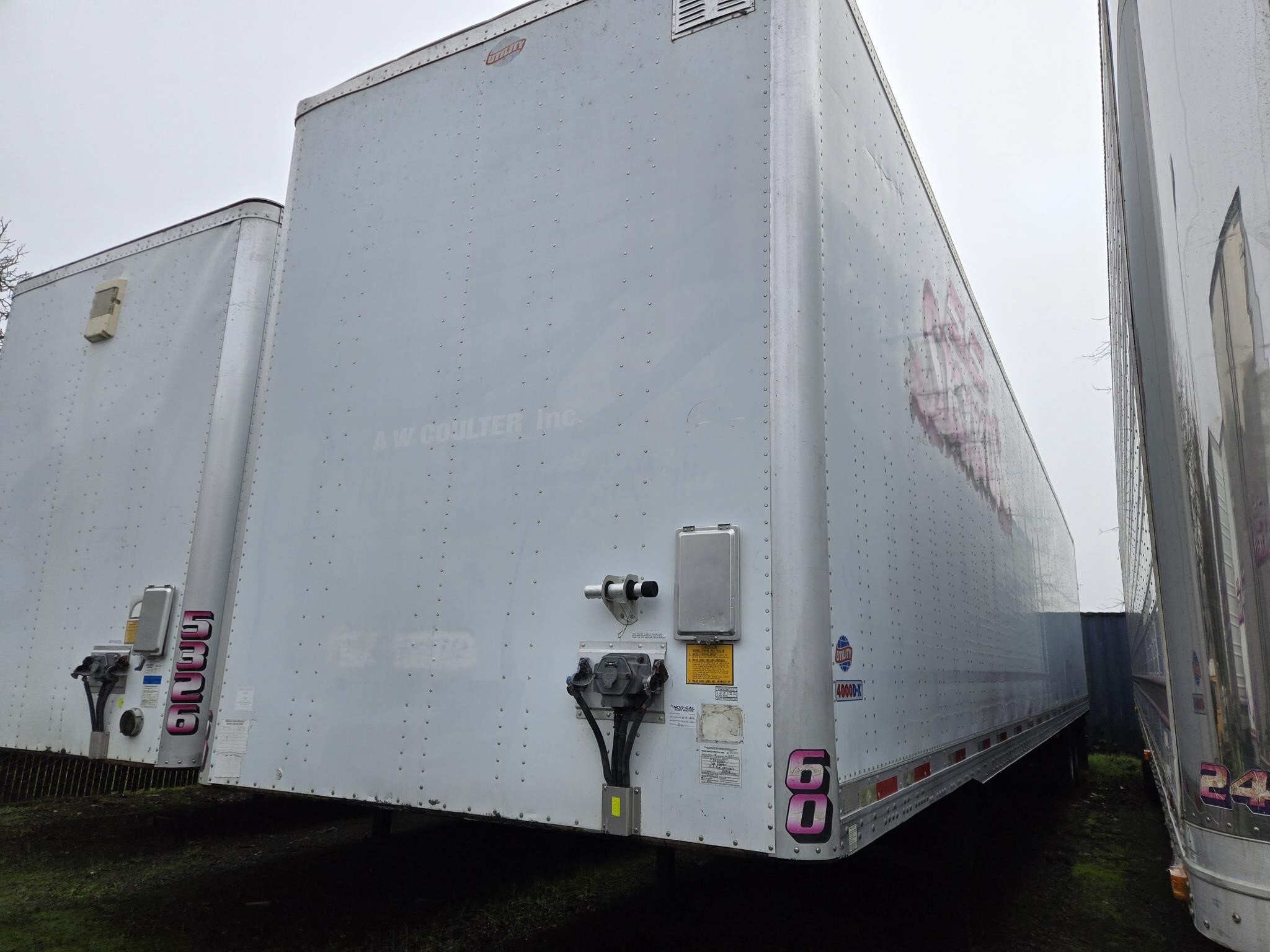 2008 Utility 53' Box Trucks/Trailer