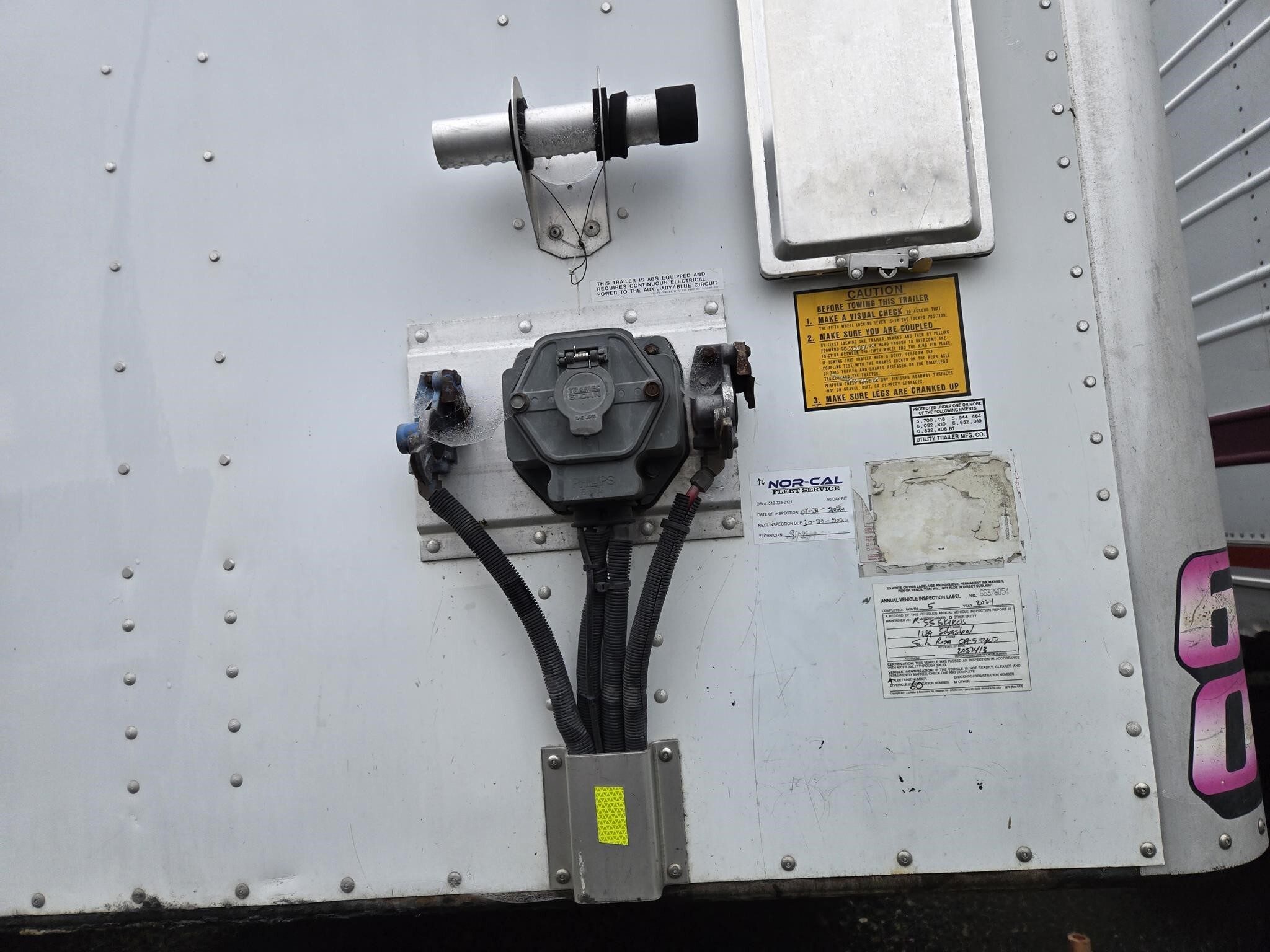 2008 Utility 53' Box Trucks/Trailer