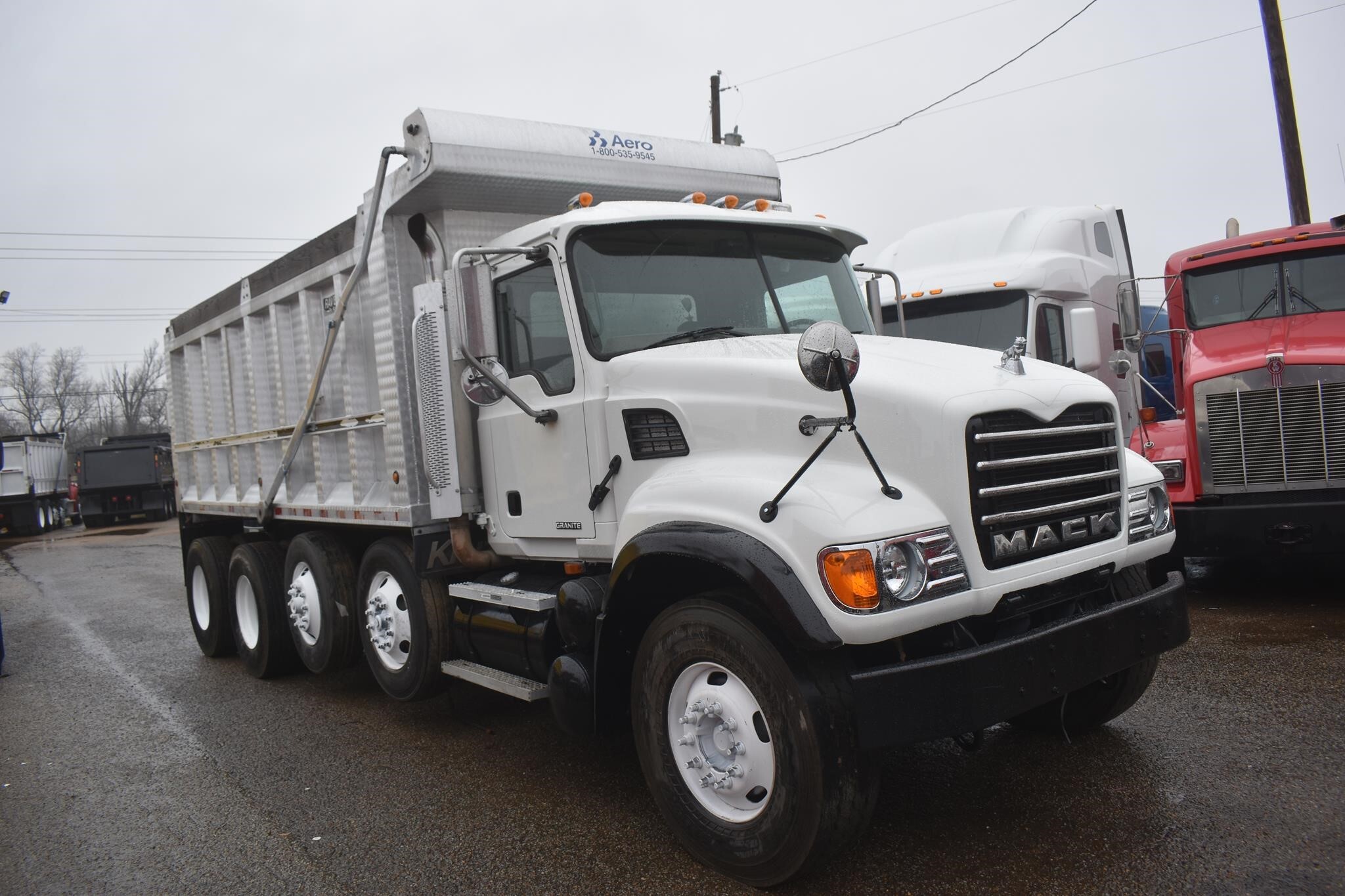 2007 Mack Granite CV713 Dump Trucks/Trailer