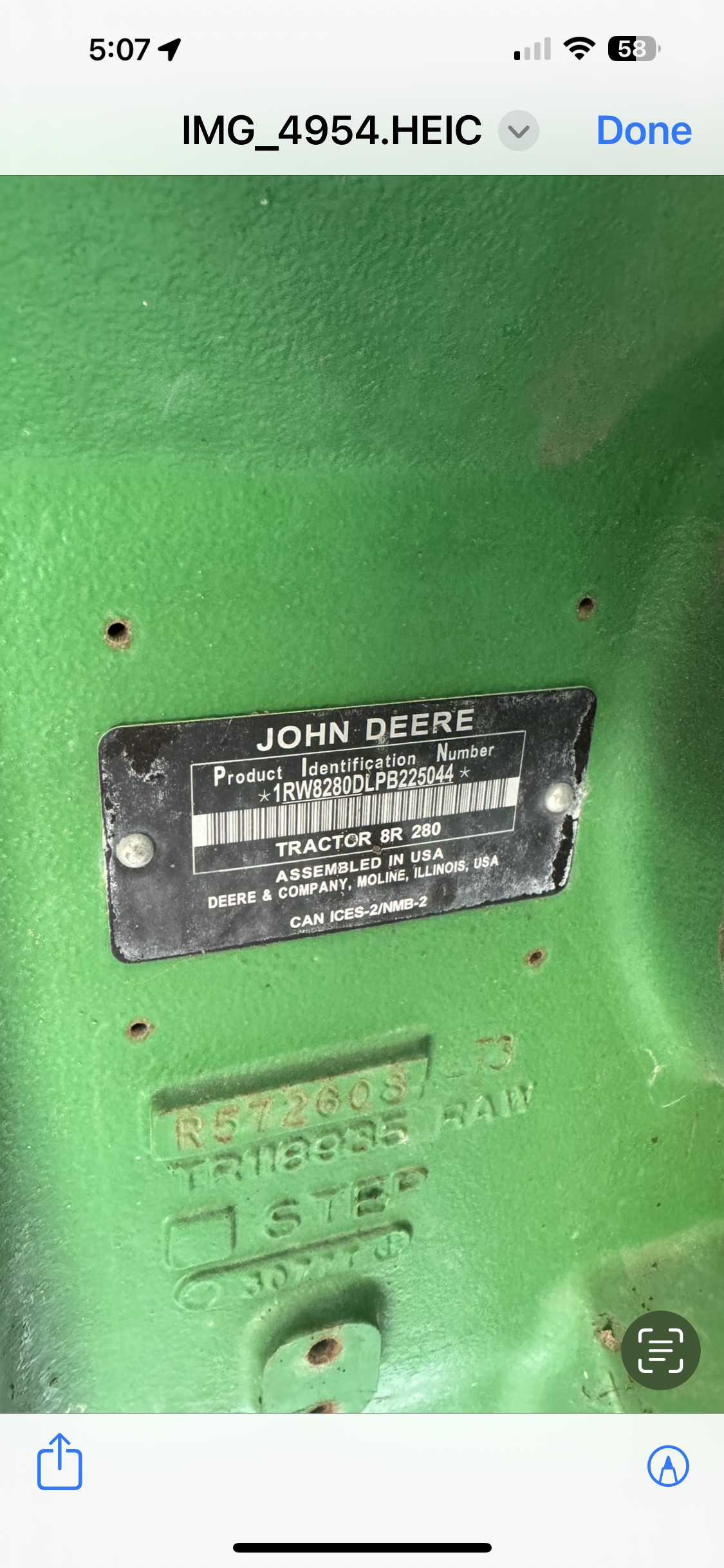 2023 John Deere 8R 280 Tractor