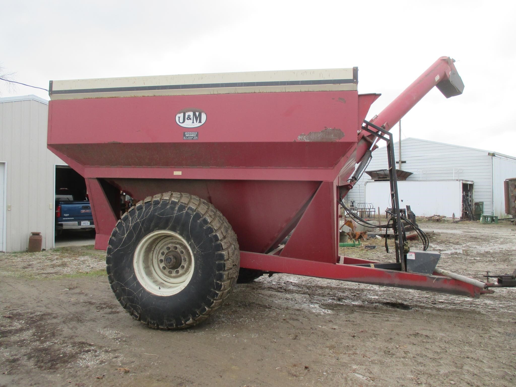  J&M 500-14 Grain Cart