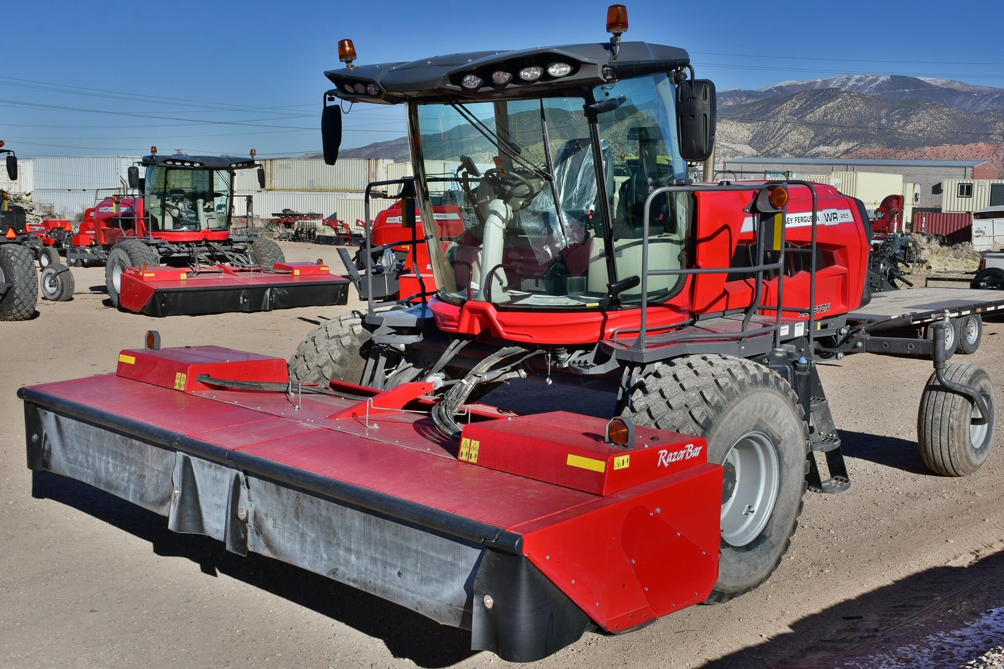 2023 Massey Ferguson WR265 Self-Propelled Windrowers and Swather