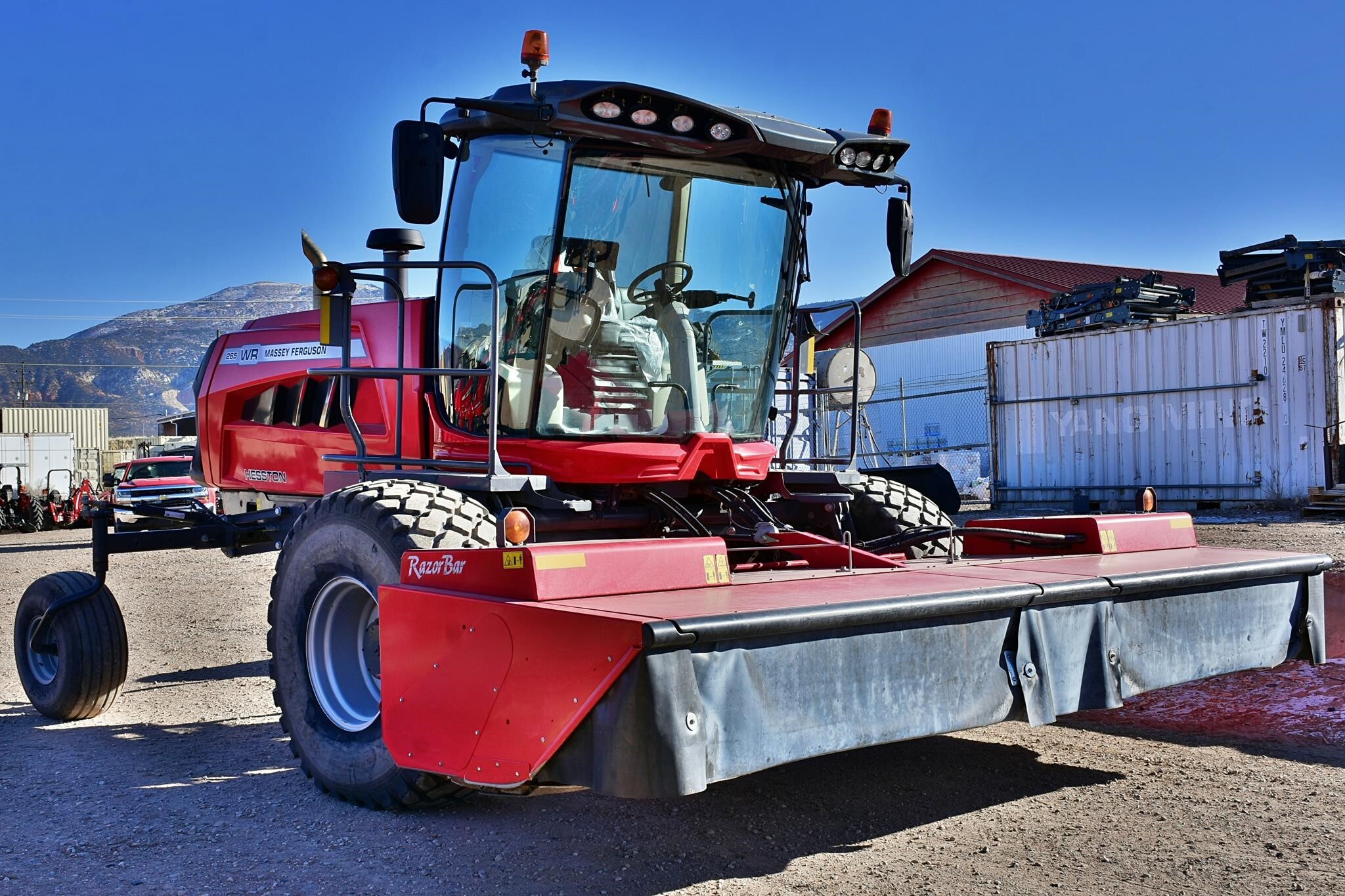 2023 Massey Ferguson WR265 Self-Propelled Windrowers and Swather